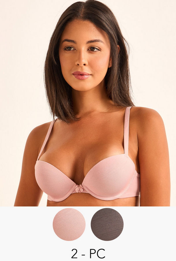 طقم من 2 - صدرية بلانج-women-clothing-lingerie-bras-image-1