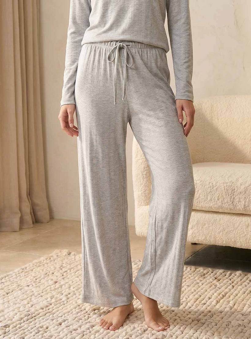 طقم بيجاما بلوزة وبنطلون من سبلاش إنتمتس-women-clothing-nightwear-pyjamas-longsets-image-5
