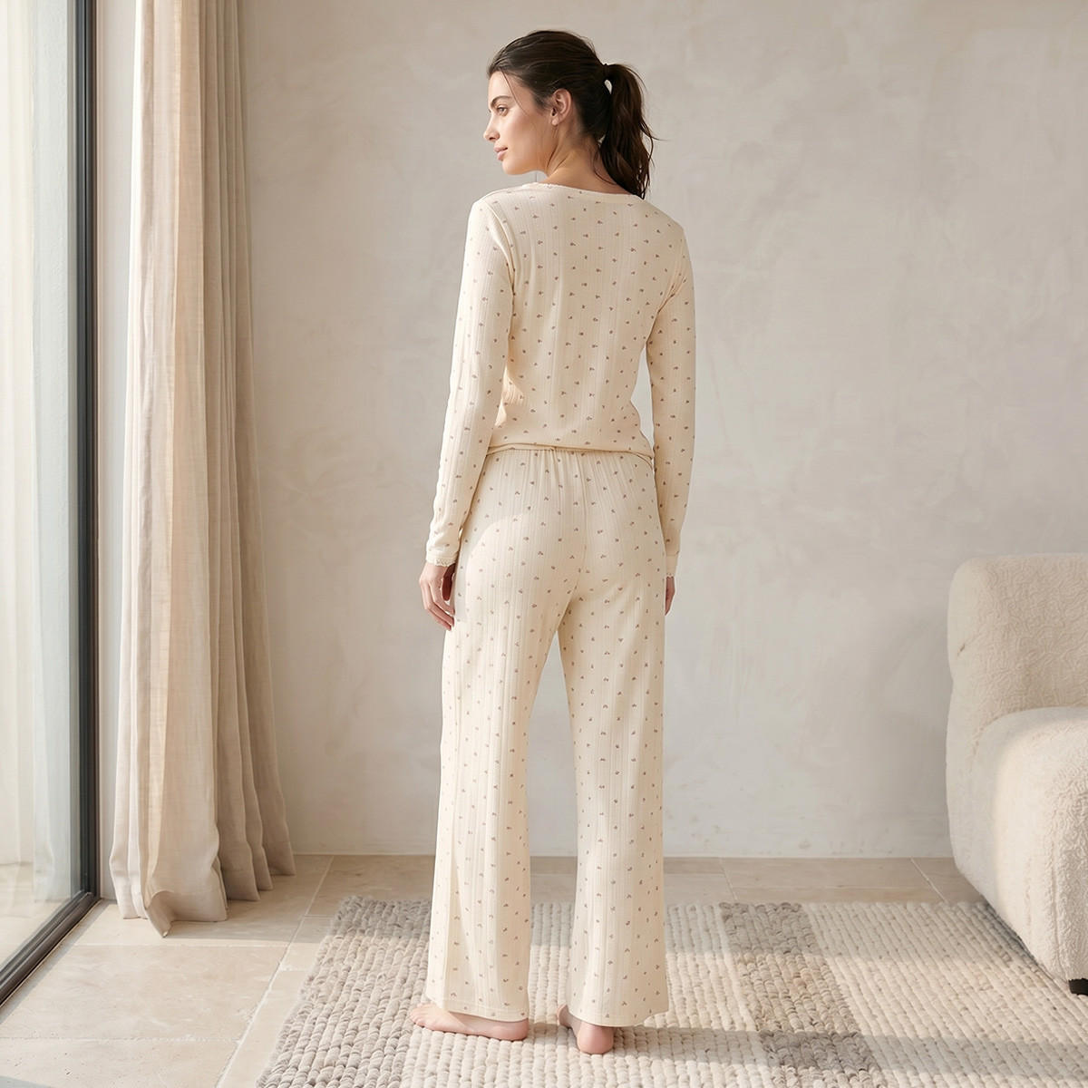 Splash Intimates Pyjama Set Top & Trousers-women-clothing-nightwear-pyjamas-longsets-image-4