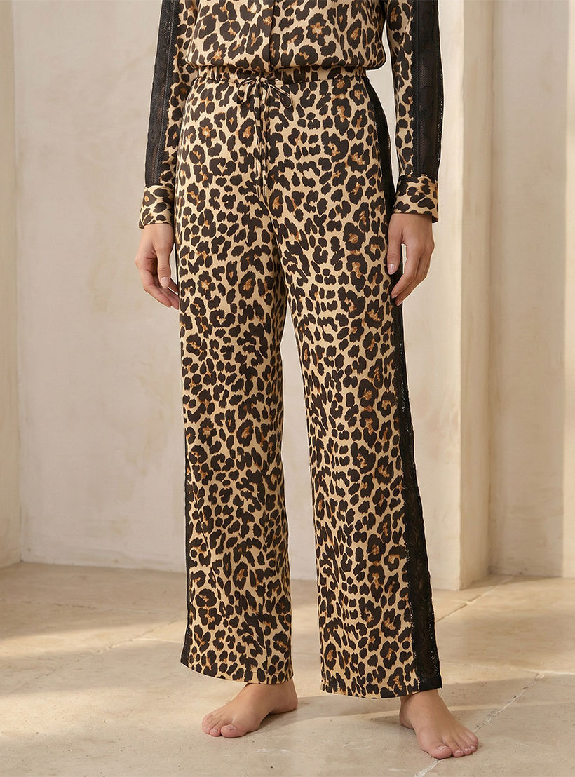 طقم بيجاما بقميص وبنطلون بطبعات حيوانات من سبلاش إنتيميتس-women-clothing-nightwear-pyjamas-longsets-image-5