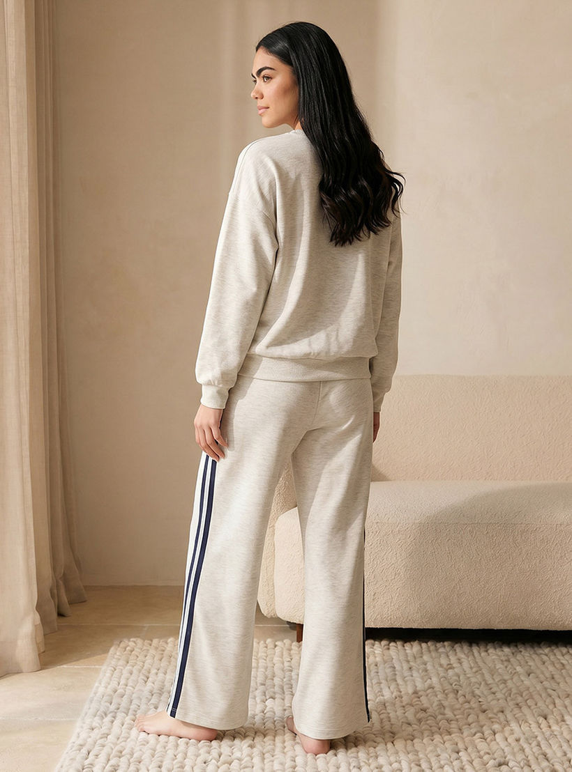 طقم بيجاما فيسكوز سويتشيرت وبنطلون من سبلاش انتيميتس-women-clothing-nightwear-pyjamas-longsets-image-4