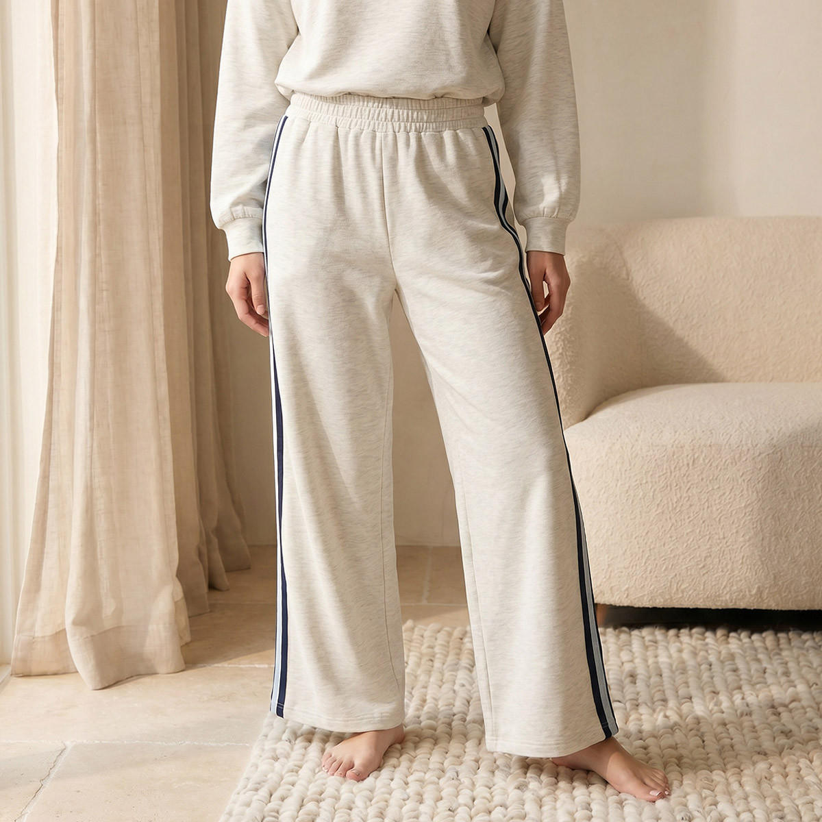 طقم بيجاما فيسكوز سويتشيرت وبنطلون من سبلاش انتيميتس-women-clothing-nightwear-pyjamas-longsets-image-5