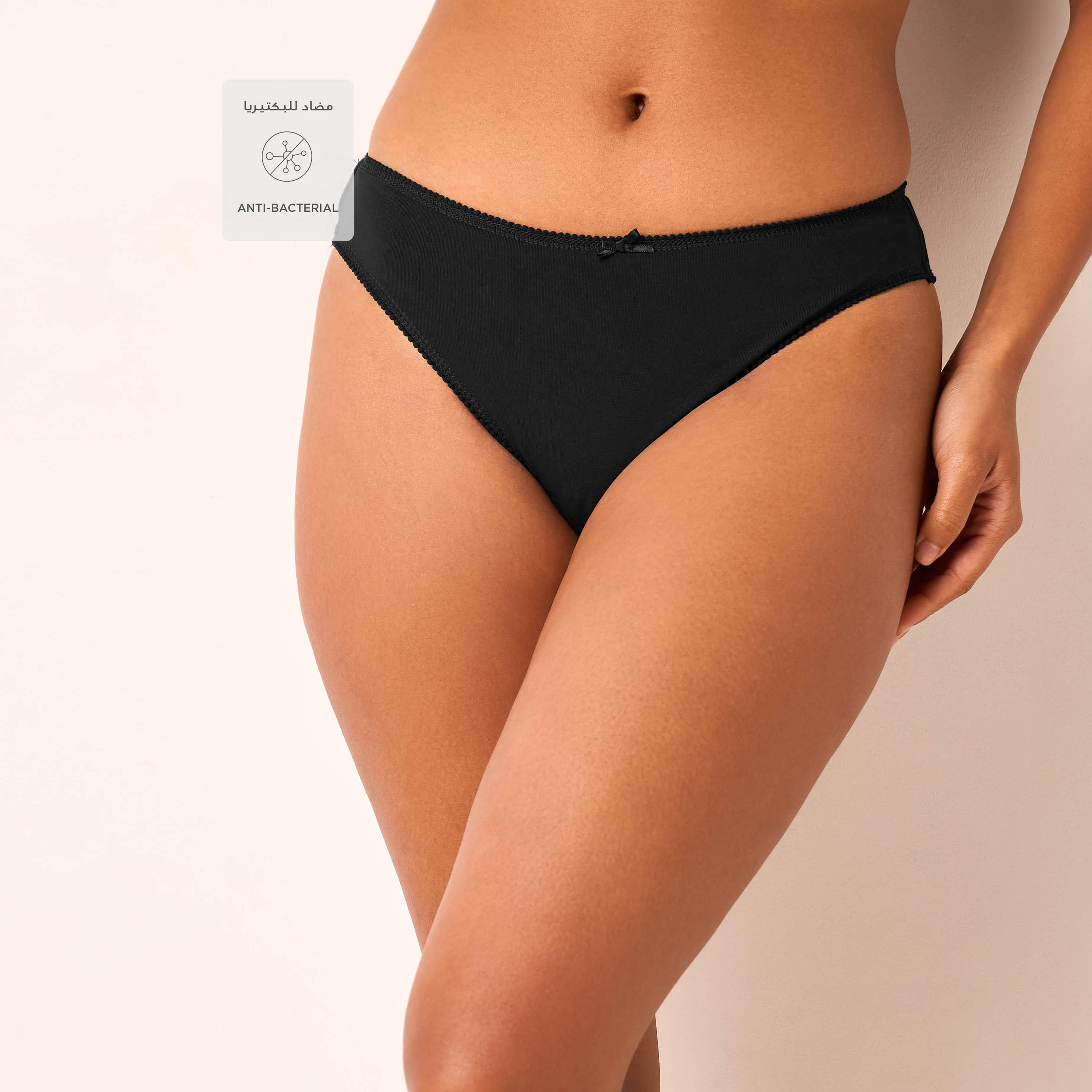 Set of 5 - Bikini Briefs with Lace Trim-women-clothing-lingerie-panties-image-2