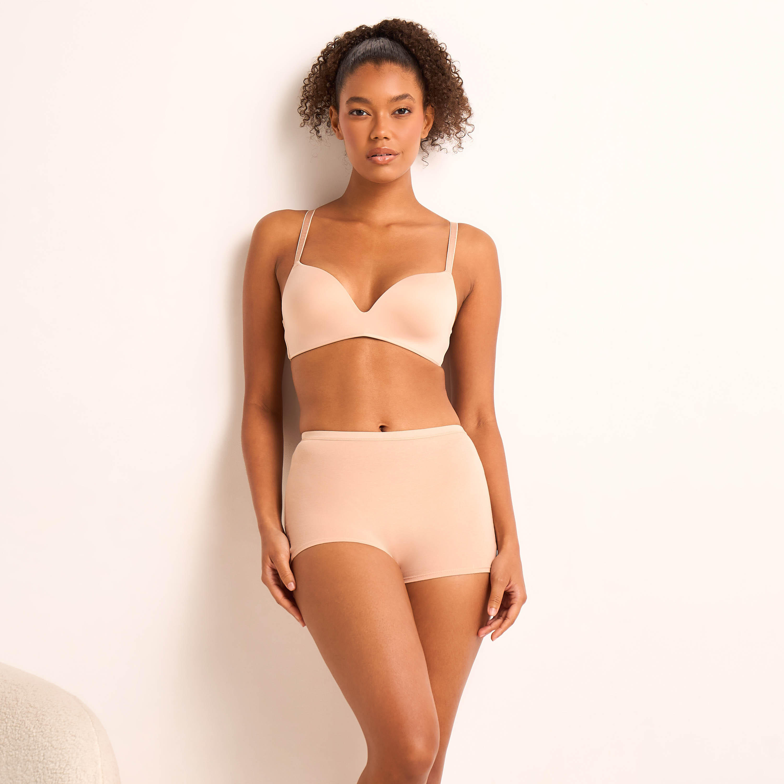 طقم بوكسر نسائي مريح 5 قطع من سبلاش-women-clothing-lingerie-panties-image-4