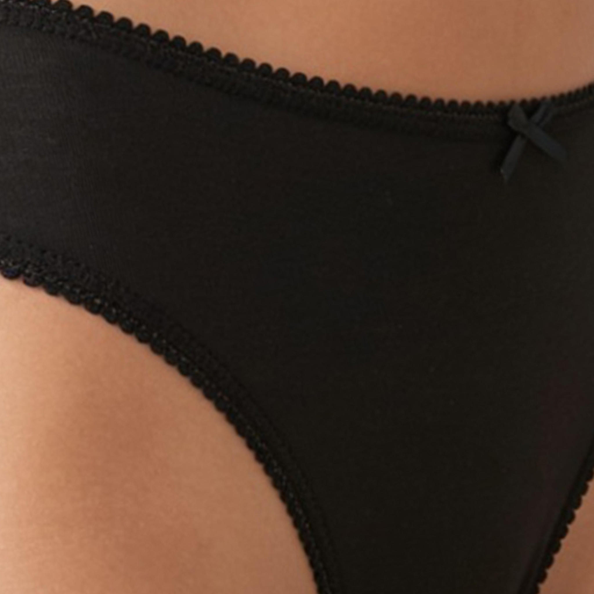Set of 5 - Splash Intimates Bikini Briefs with Bow-women-clothing-plussize-lingerie-panties-image-2