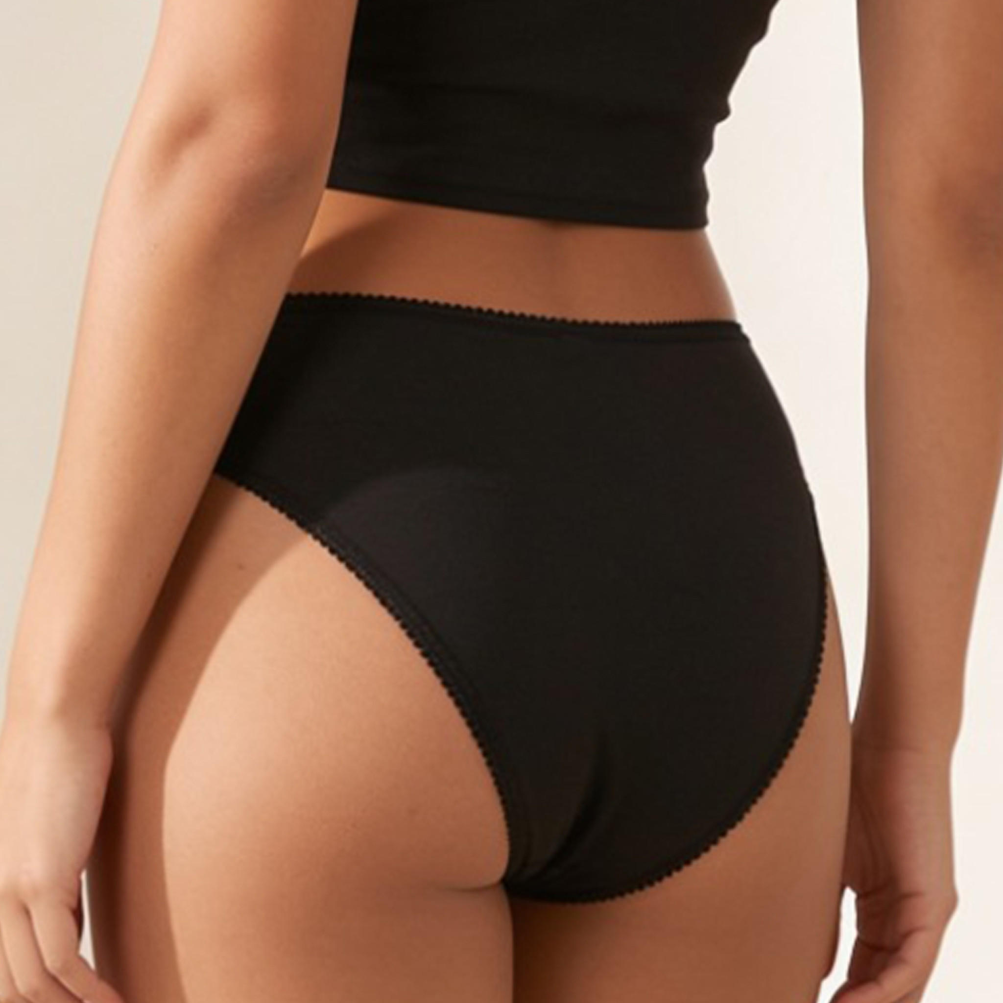 Set of 5 - Splash Intimates Bikini Briefs with Bow-women-clothing-plussize-lingerie-panties-image-8