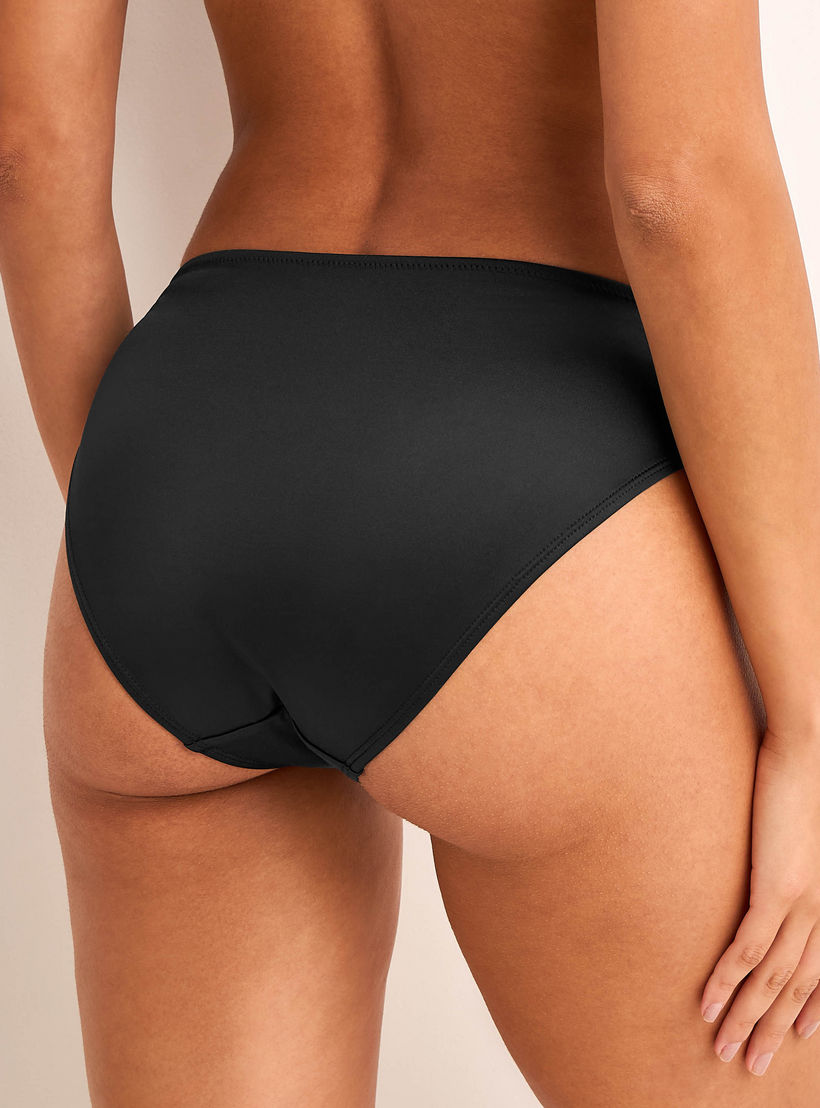 Bikini Briefs with Lace Trim-women-clothing-plussize-lingerie-panties-image-2