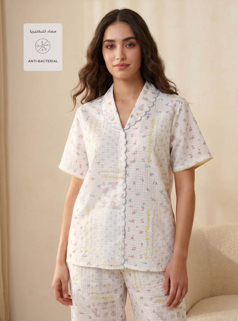 طقم بيجاما قميص وبنطلون إنتمتس من سبلاش-women-clothing-nightwear-pyjamas-longsets-image-3