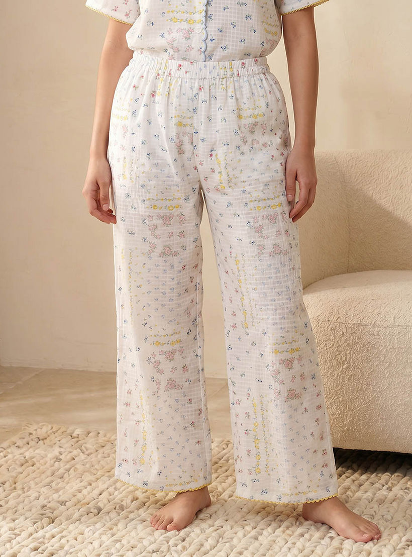 طقم بيجاما قميص وبنطلون إنتمتس من سبلاش-women-clothing-nightwear-pyjamas-longsets-image-5