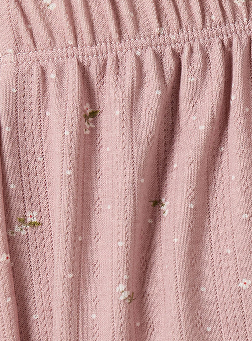 طقم بيجاما بوينتل تيشيرت بياقة V وشورت من سبلاش انتيميتس-women-clothing-nightwear-pyjamas-shortsets-image-9