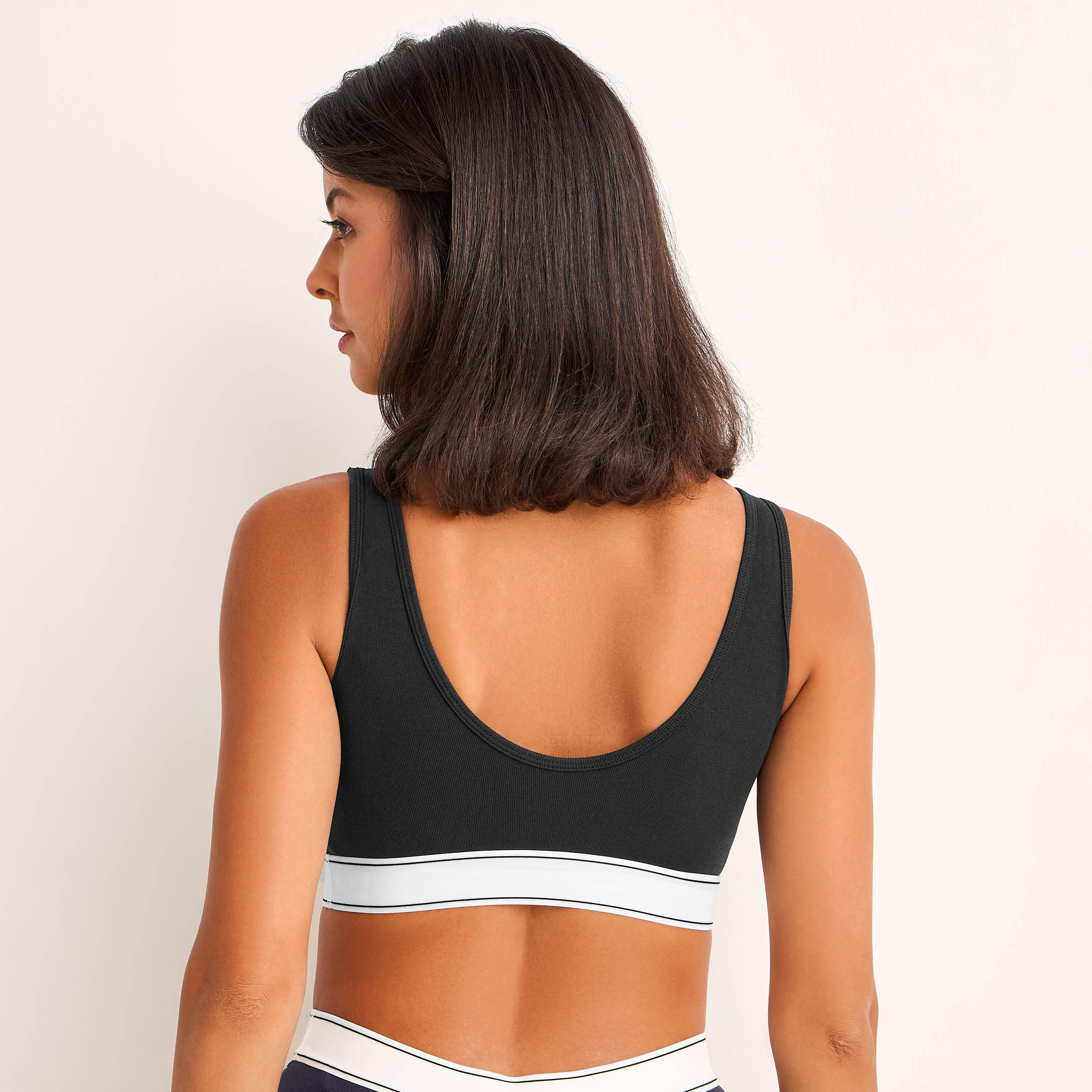صدرية بدون خياطة بحافة مطاطية عريضة من سبلاش إنتيمتس-women-clothing-lingerie-bras-image-2