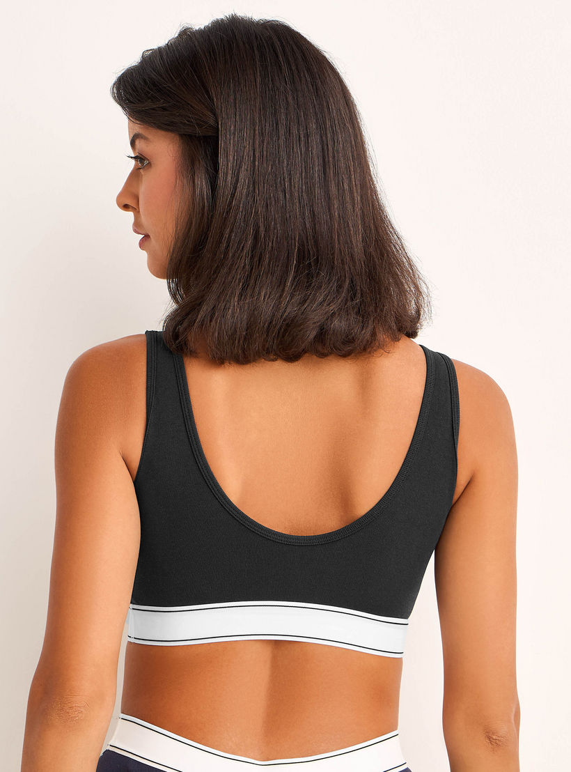 صدرية بدون خياطة بحافة مطاطية عريضة من سبلاش إنتيمتس-women-clothing-lingerie-bras-image-2