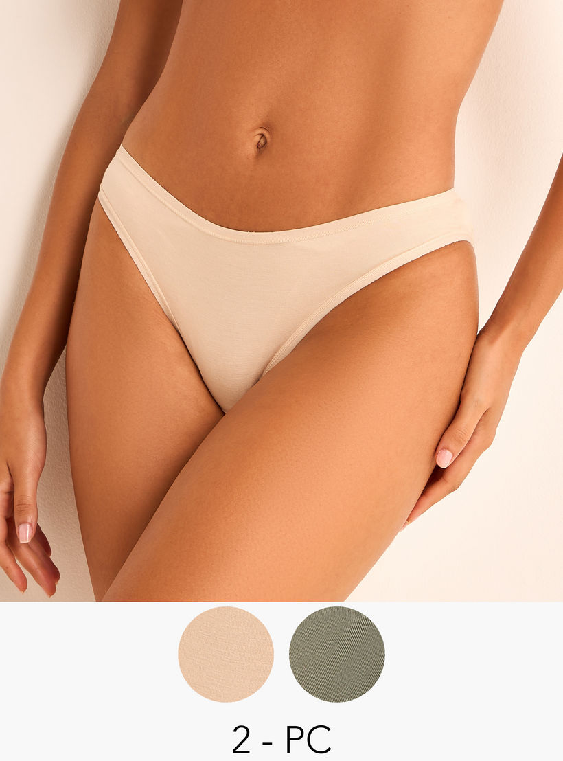 طقم سراويل داخلية بيكيني من قطعتين-women-clothing-plussize-lingerie-panties-image-1