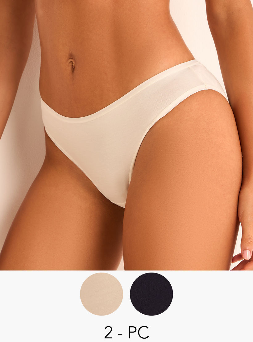 طقم سراويل داخلية بيكيني من قطعتين-women-clothing-plussize-lingerie-panties-image-1