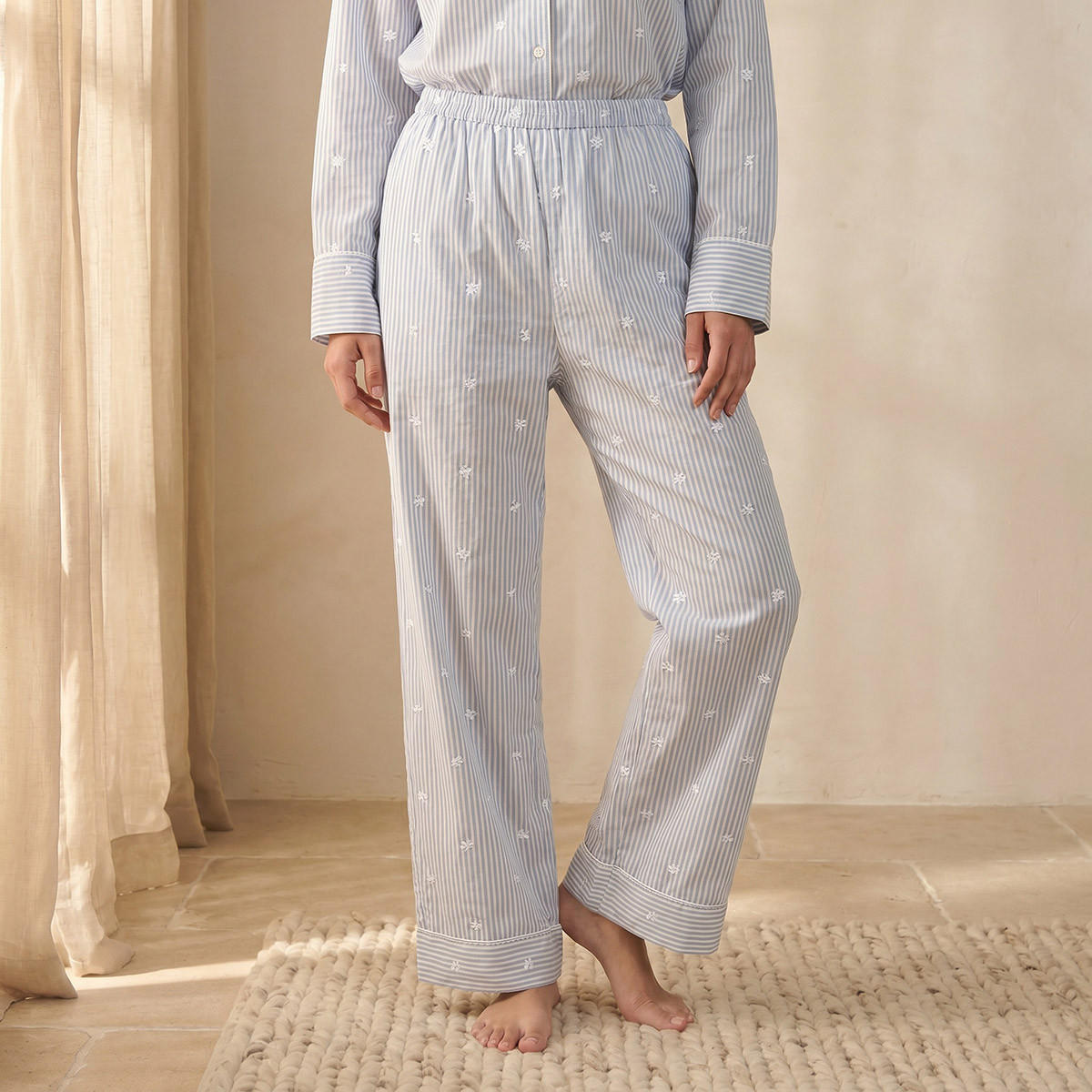 Splash Intimates Pyjama Set Button-Down Shirt & Trousers-women-clothing-nightwear-pyjamas-longsets-image-5