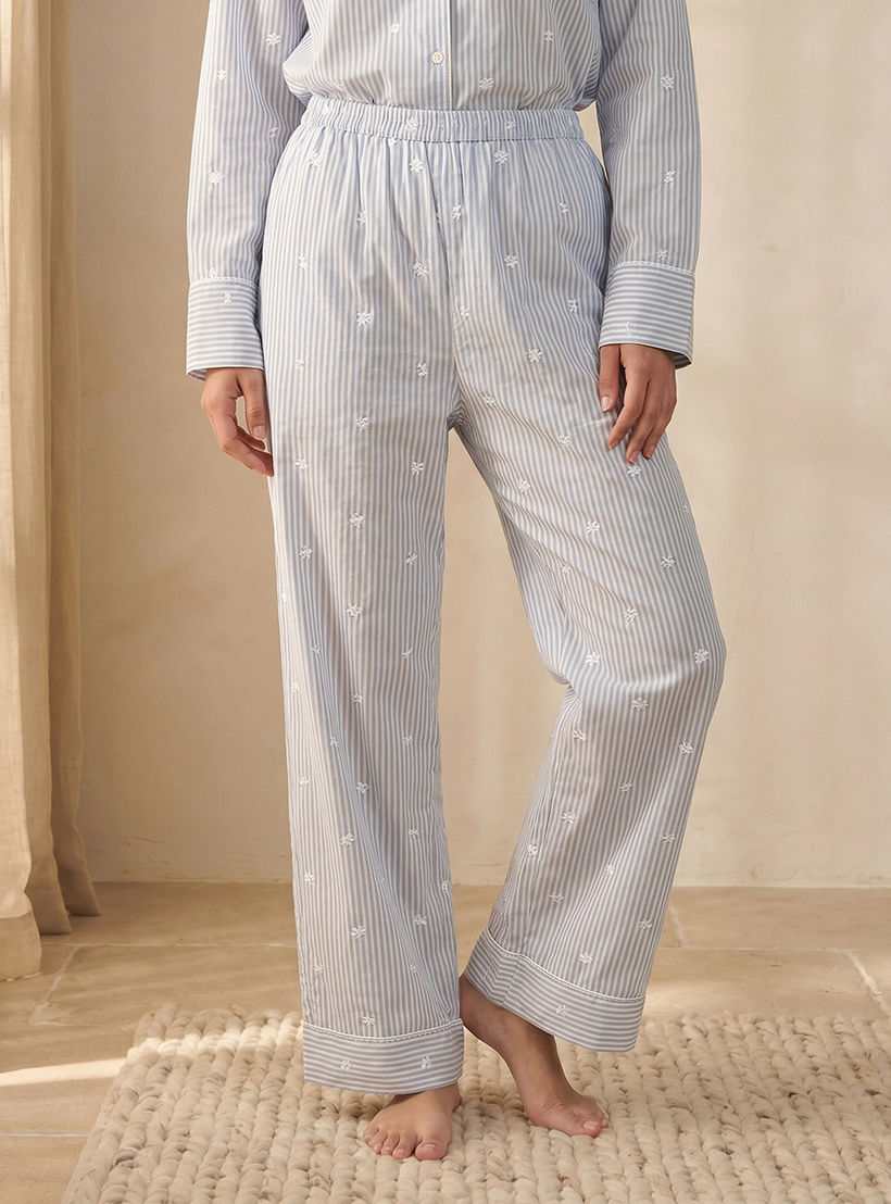 Splash Intimates Pyjama Set Button-Down Shirt & Trousers-women-clothing-nightwear-pyjamas-longsets-image-5