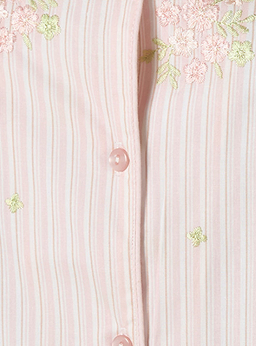 Splash Intimates Pyjama Set Button-Down Shirt & Trousers-women-clothing-nightwear-pyjamas-longsets-image-2