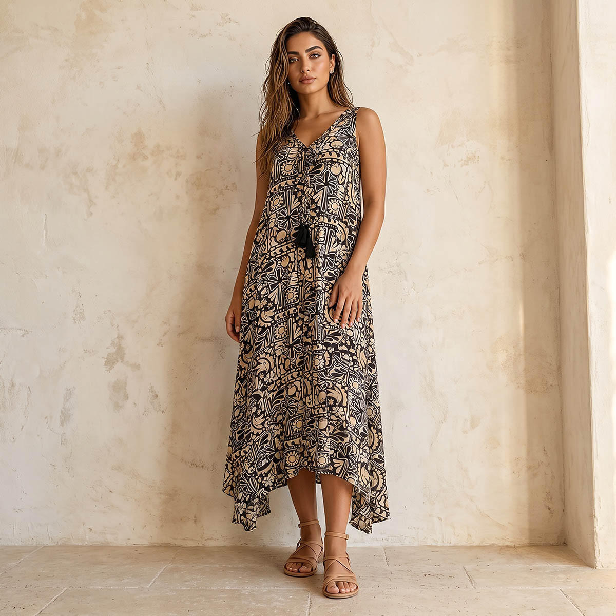 فستان بدون أكمام-women-clothing-dresses-image-1
