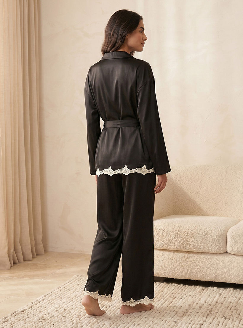 Splash Intimates Pyjama Set Shirt & Trousers Viscose-women-clothing-nightwear-pyjamas-longsets-image-4