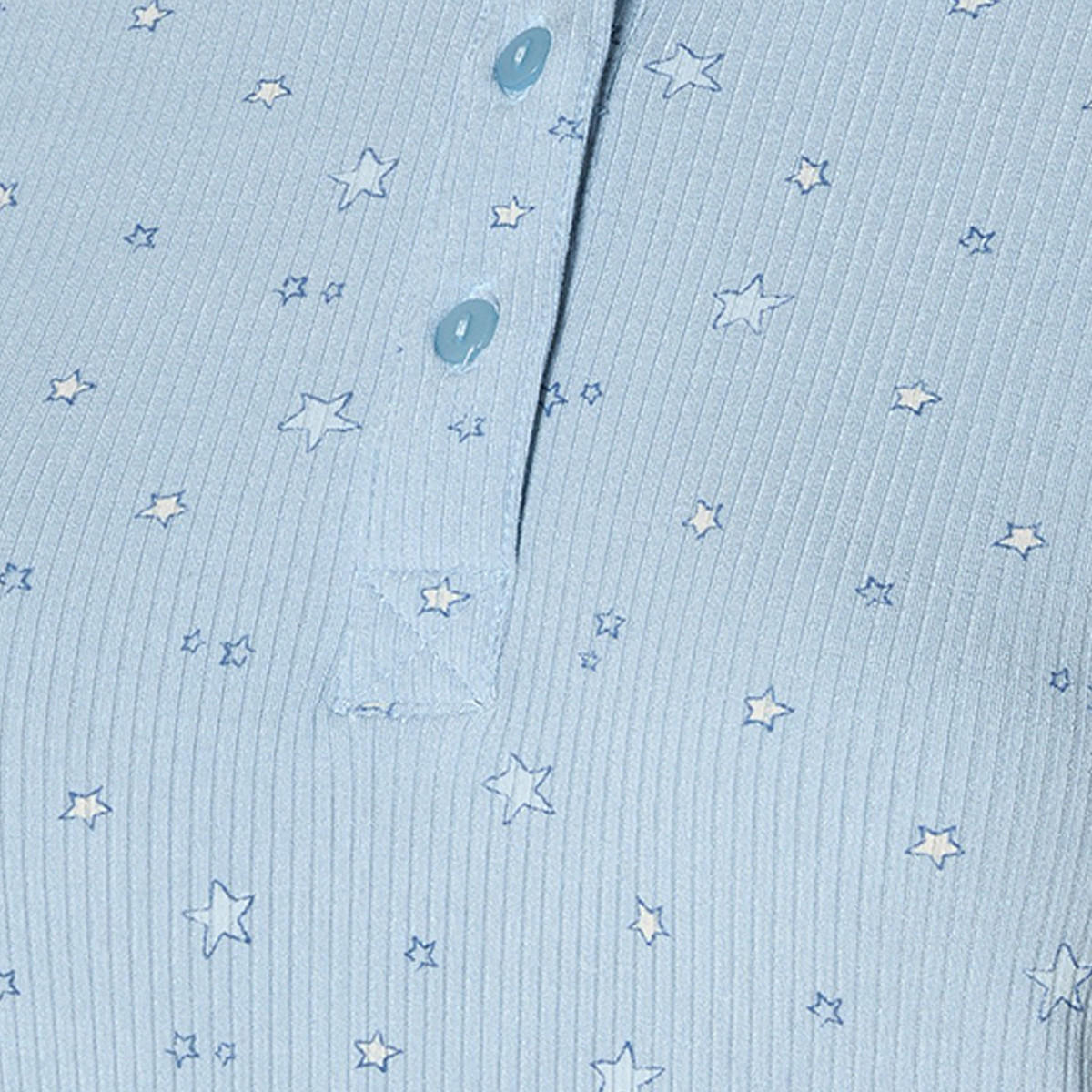 Printed Pyjama Set Polo T-shirt & Trousers-women-clothing-nightwear-pyjamas-longsets-image-2