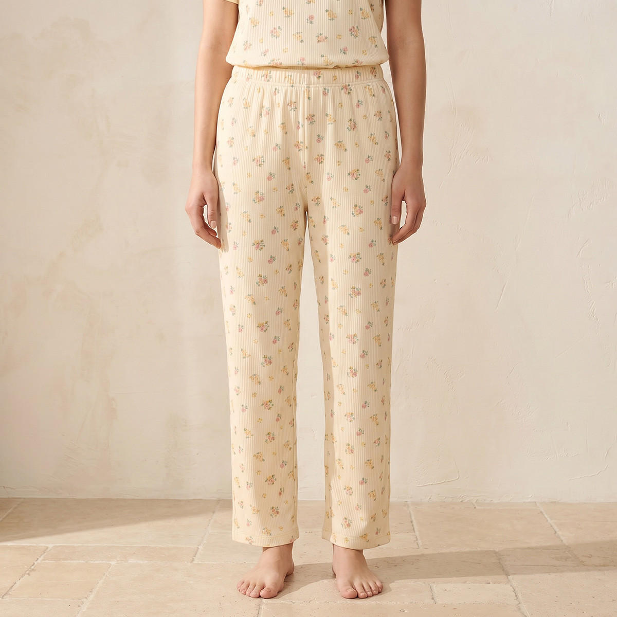 Pyjama Set Polo T-shirt & Trousers-women-clothing-nightwear-pyjamas-longsets-image-5