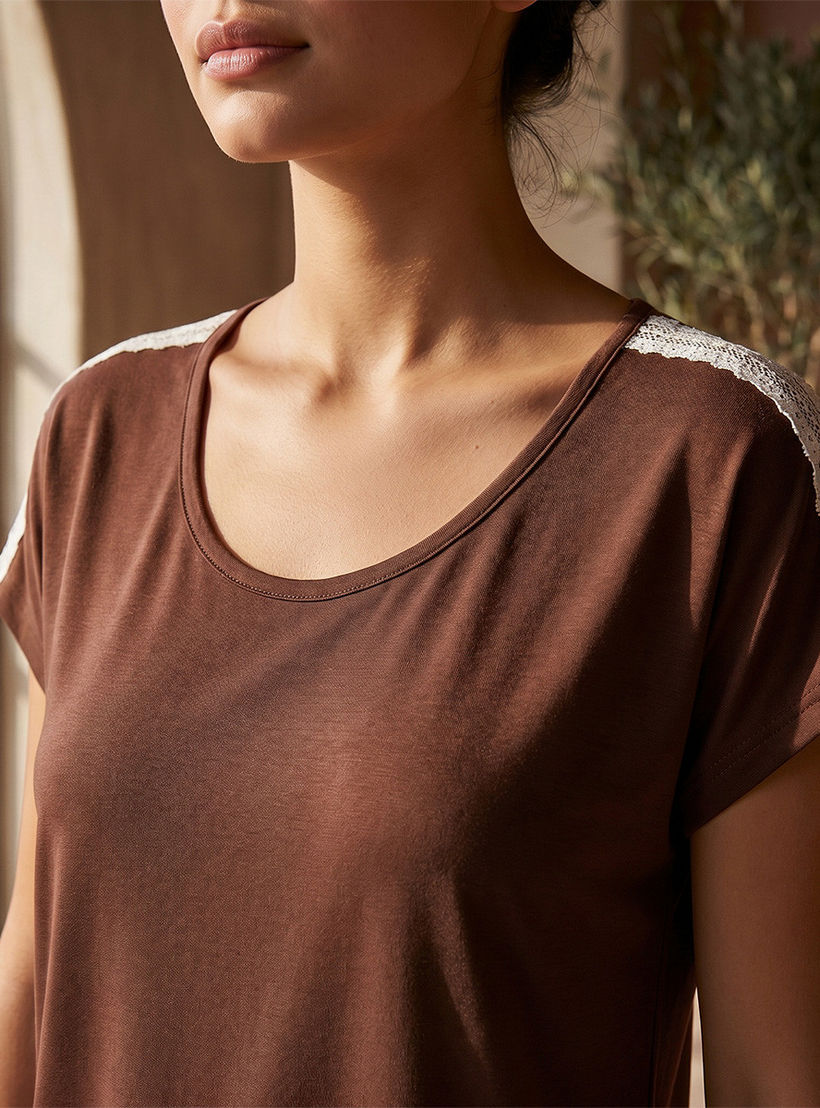 طقم بلوزة وبنطلون بيجاما من سبلاش إنتيميتس-women-clothing-nightwear-pyjamas-longsets-image-8