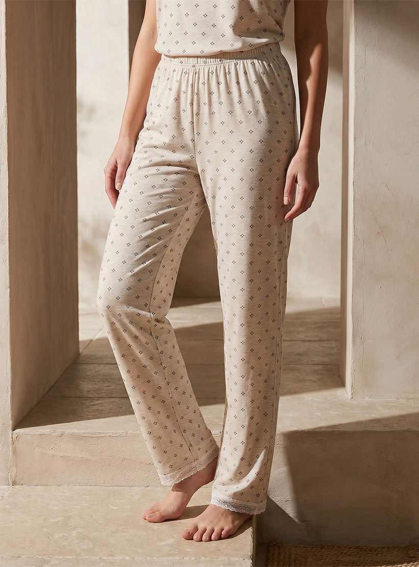طقم بلوزة وبنطلون بيجاما من سبلاش إنتيميتس-women-clothing-nightwear-pyjamas-longsets-image-4