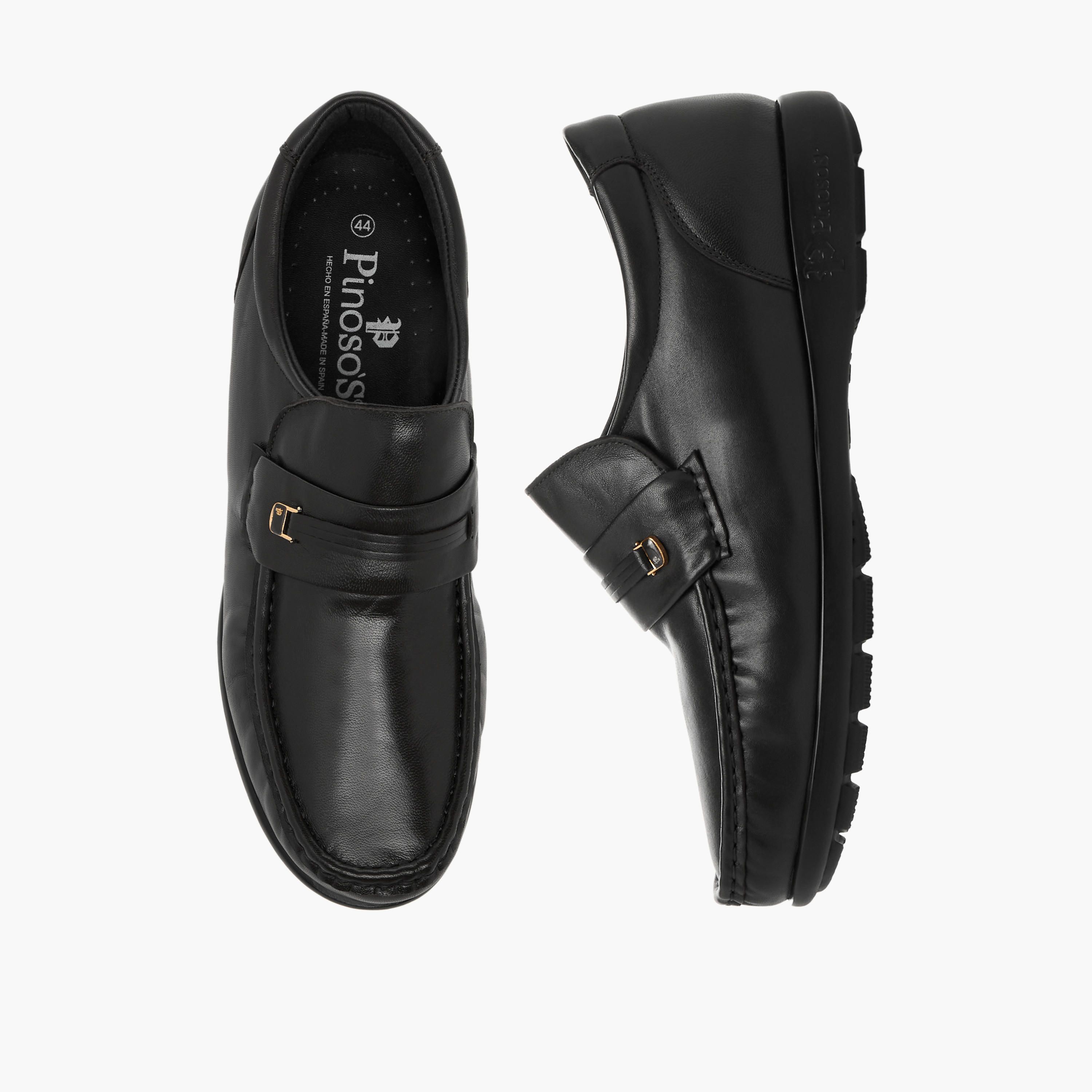 Pinosos Men Genuine Leather Slip-On Loafers-men-shoes-loafersandmoccasins-image-1