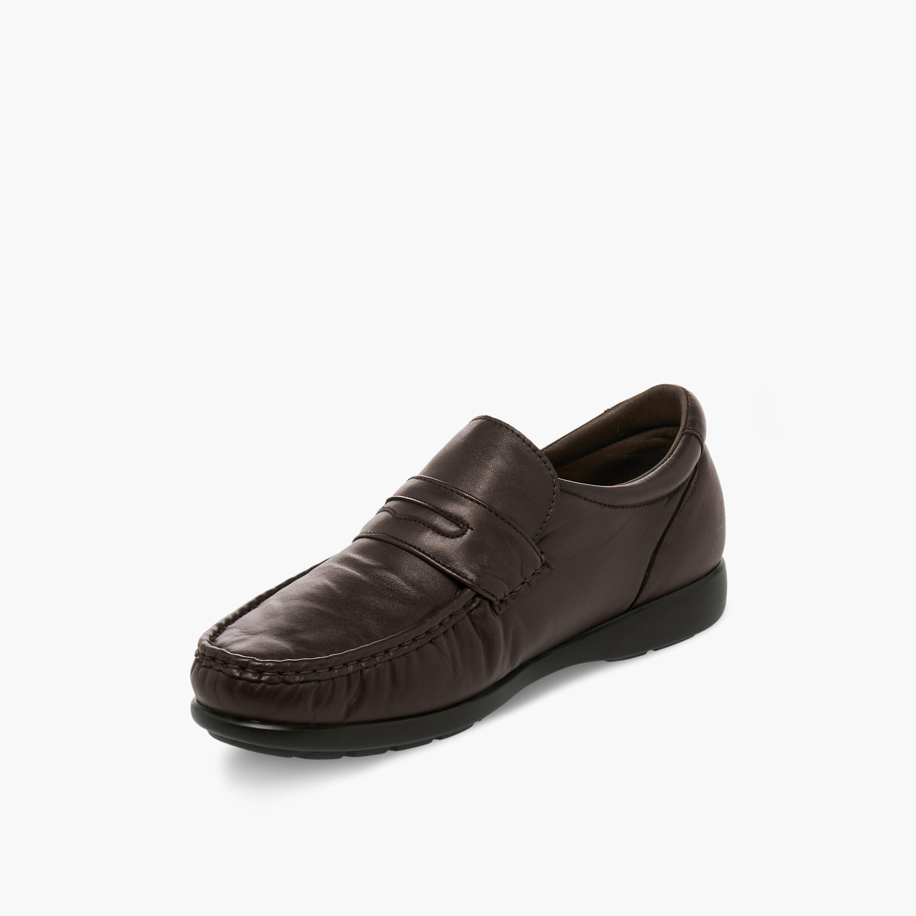 Pinosos Men Genuine Leather Slip-On Loafers-men-shoes-loafersandmoccasins-image-4
