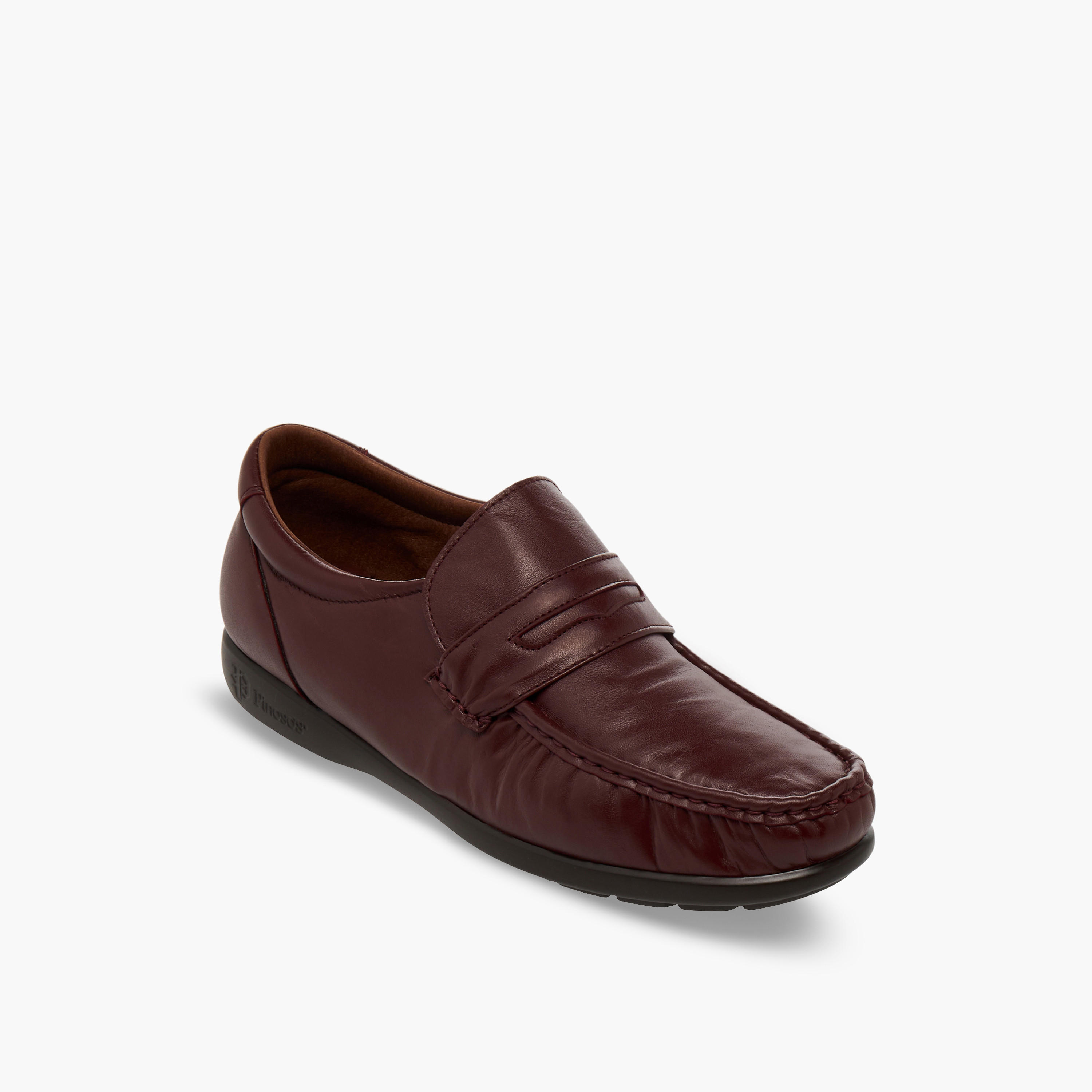 Pinosos Men Genuine Leather Slip-On Loafers-men-shoes-loafersandmoccasins-image-2