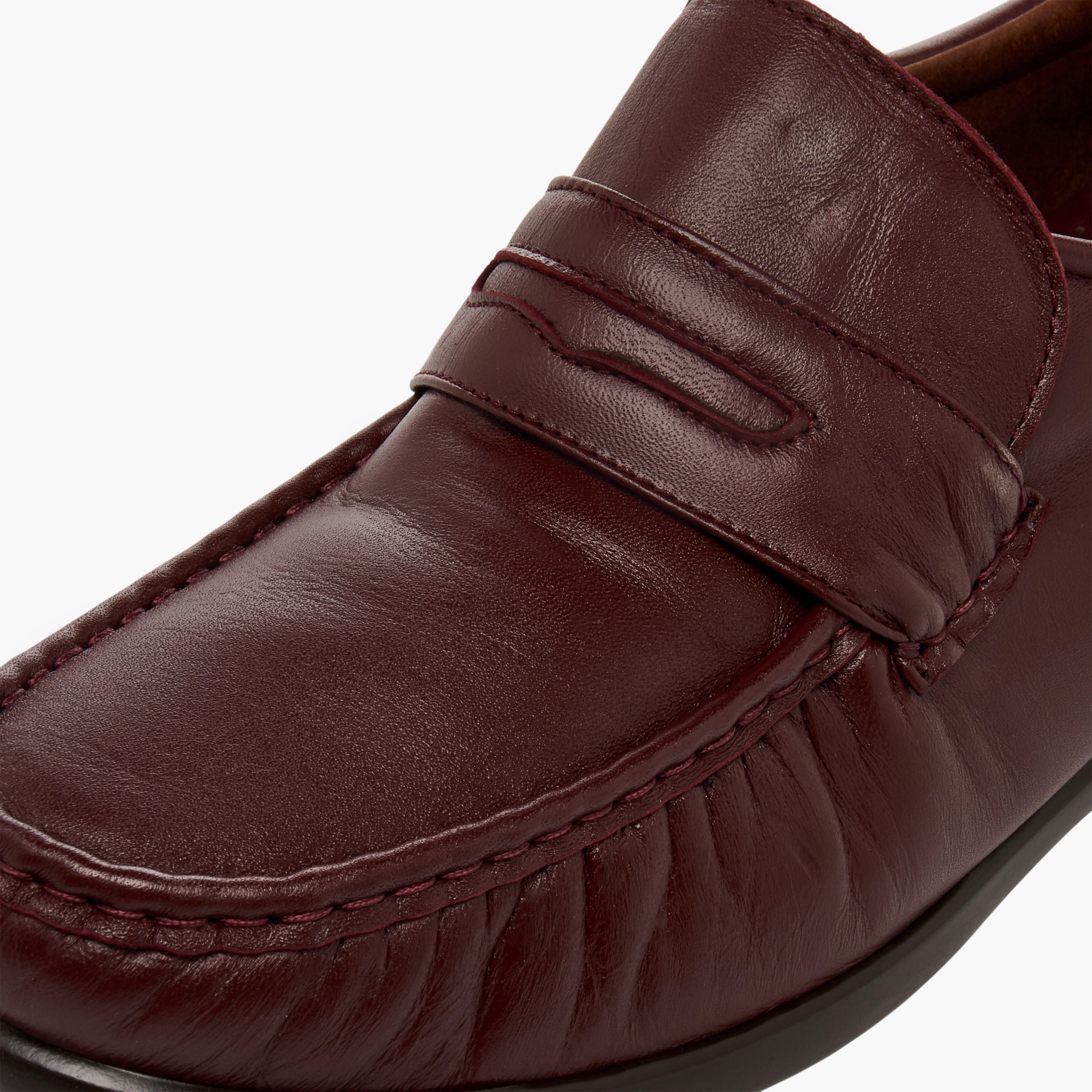 Pinosos Men Genuine Leather Slip-On Loafers-men-shoes-loafersandmoccasins-image-7