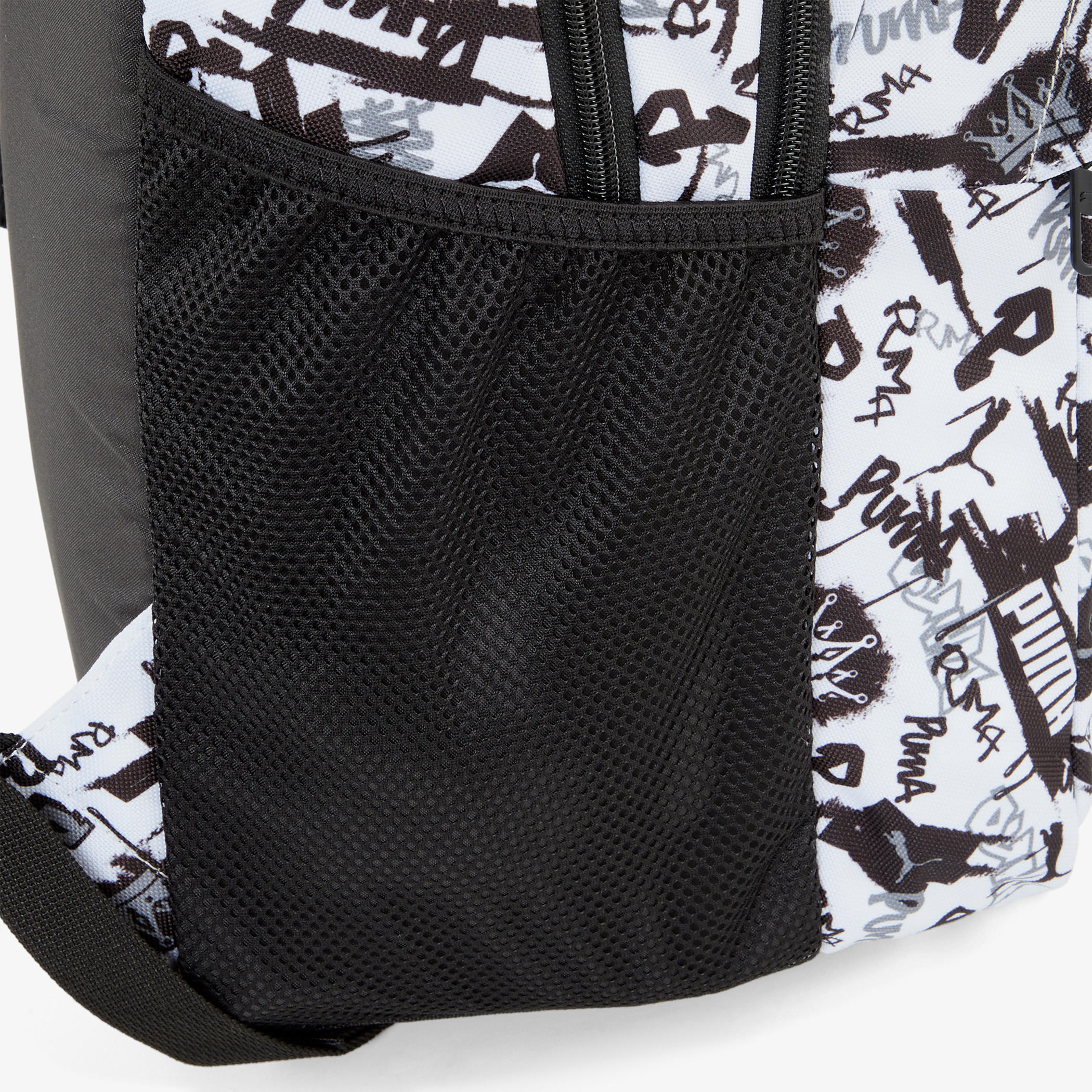 Puma Graphic Print Backpack with Adjustable Straps and Zip Closure-school-bagsandbackpacks-backpacks-image-3