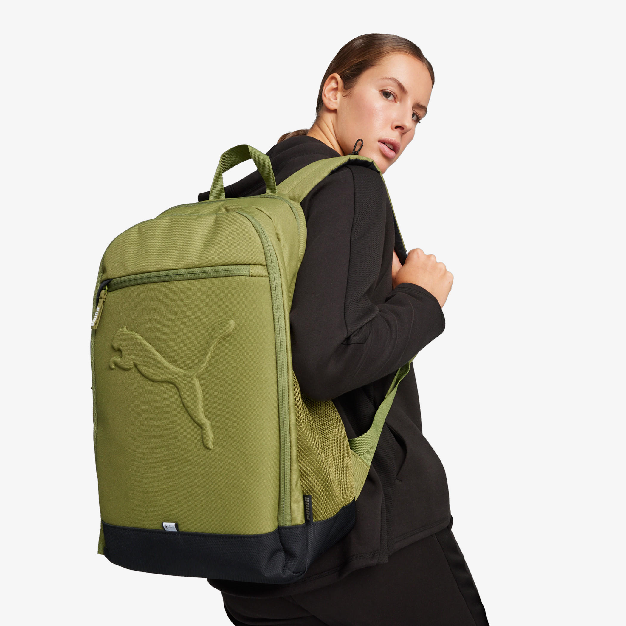 شنطة ظهر بسحاب إغلاق وأحزمة قابلة للتعديل ونقوش شعار من بوما-school-bagsandbackpacks-backpacks-image-5