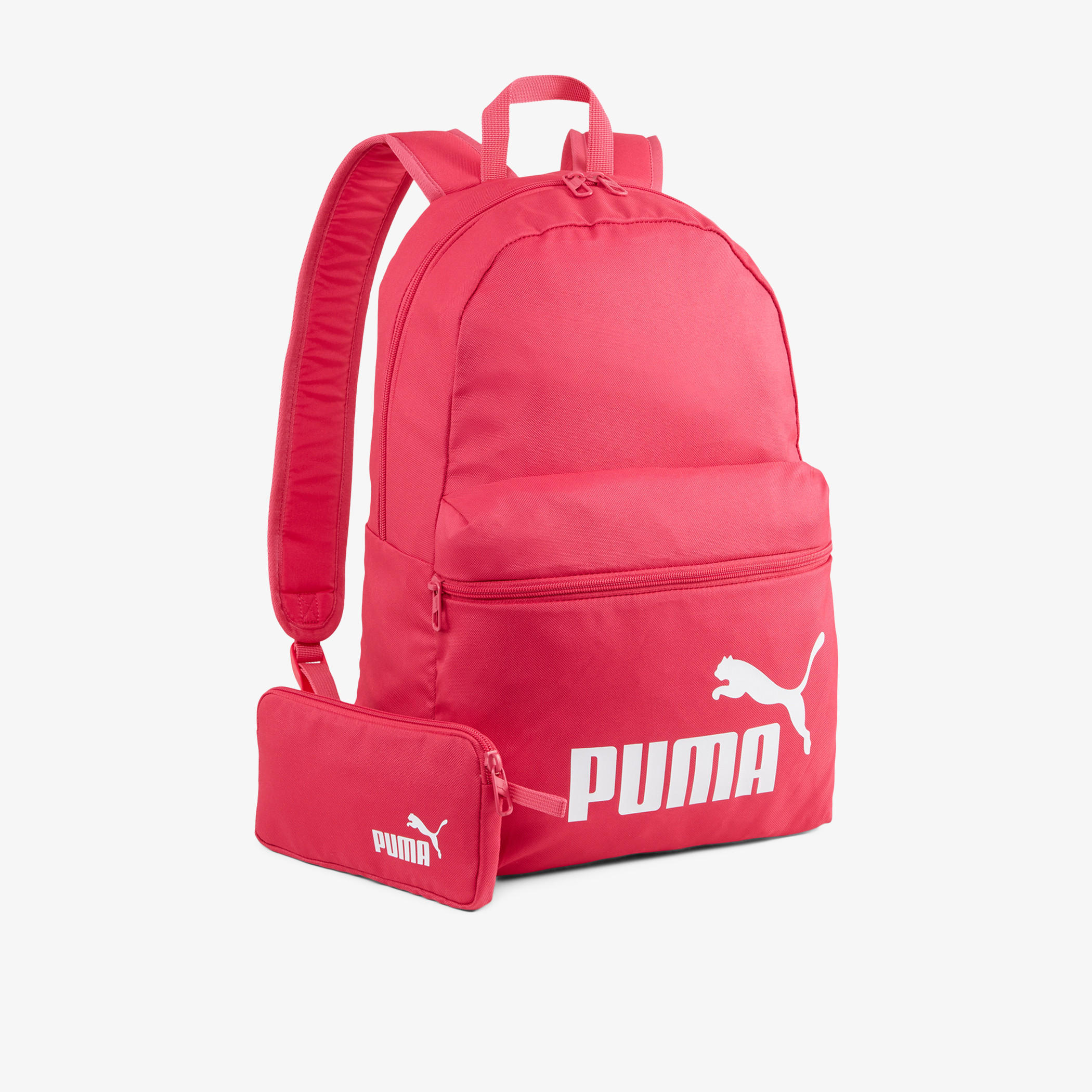 Puma Logo Print Backpack with Pouch-school-bagsandbackpacks-sets-image-1