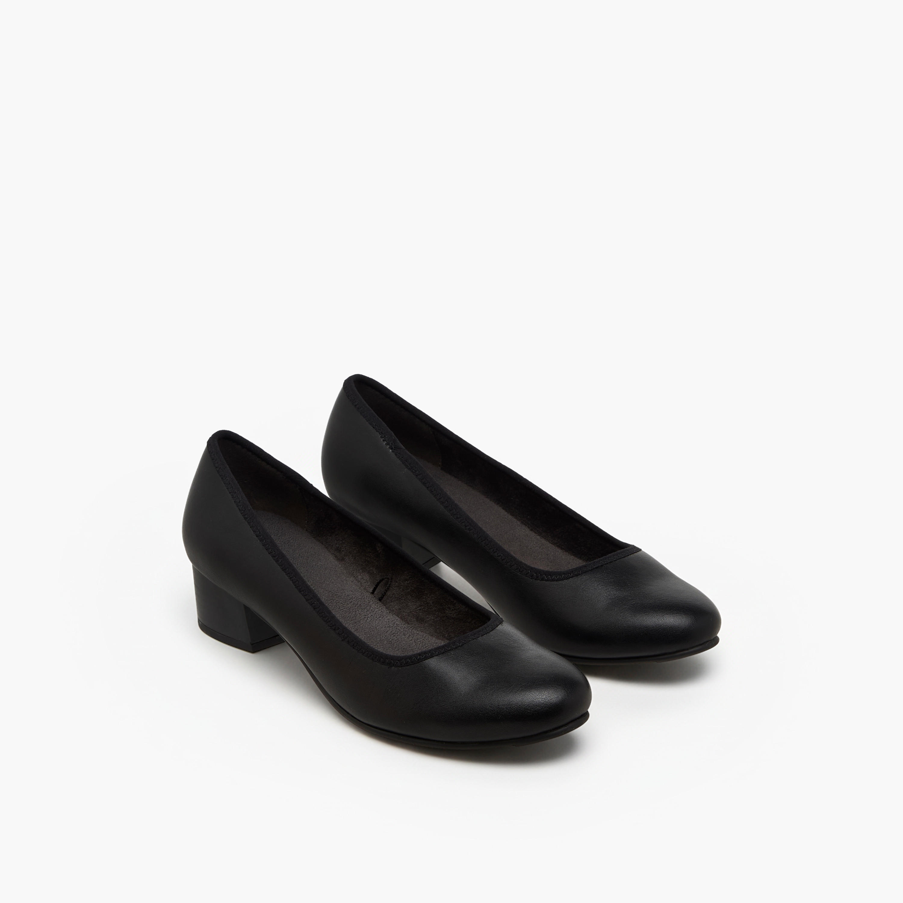 حذاء بكعب عريض للنساء من لو كونفورت-women-shoes-heels-image-1