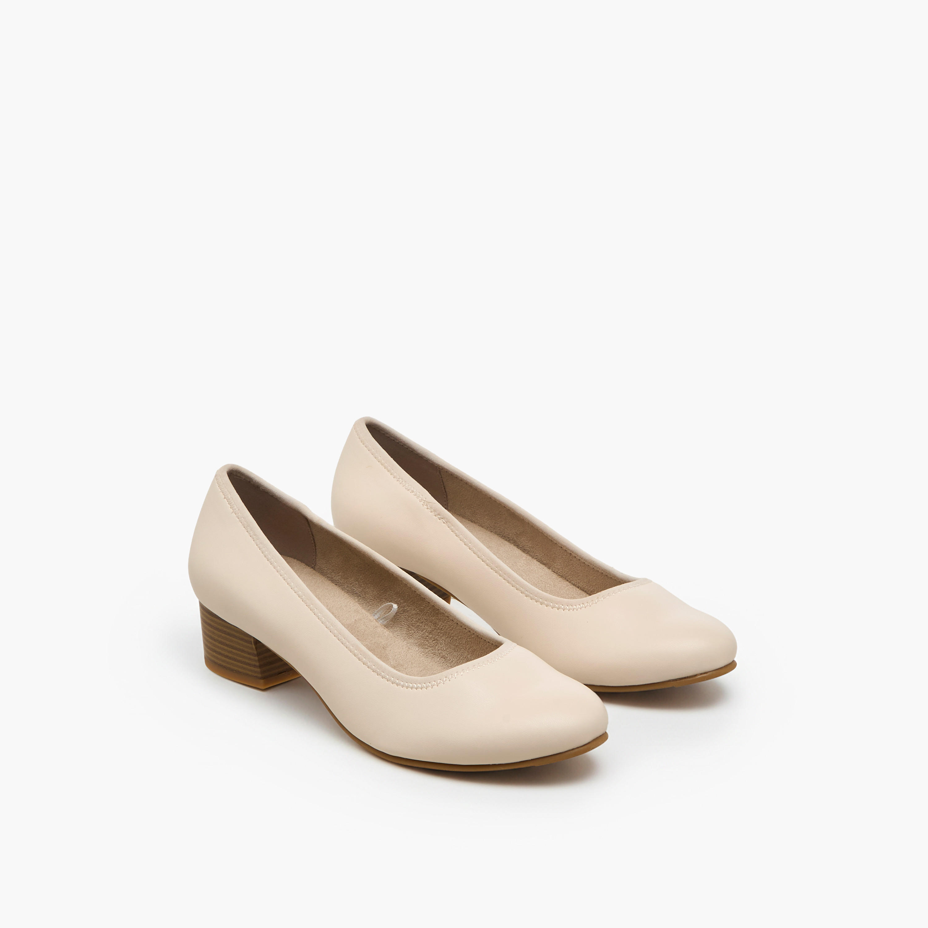 Le Confort Women Block Heel Pumps-women-shoes-heels-image-1