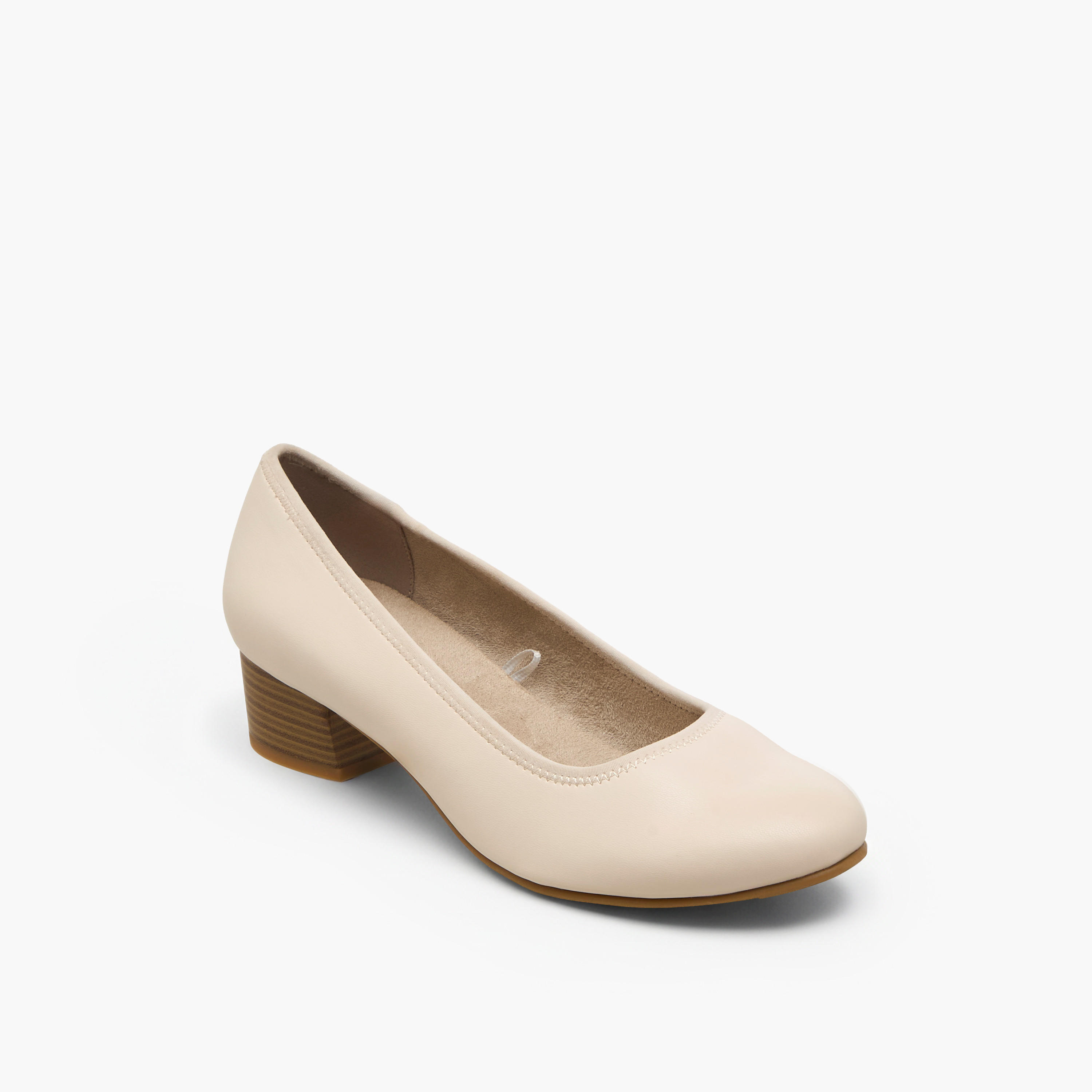 Le Confort Women Block Heel Pumps-women-shoes-heels-image-2