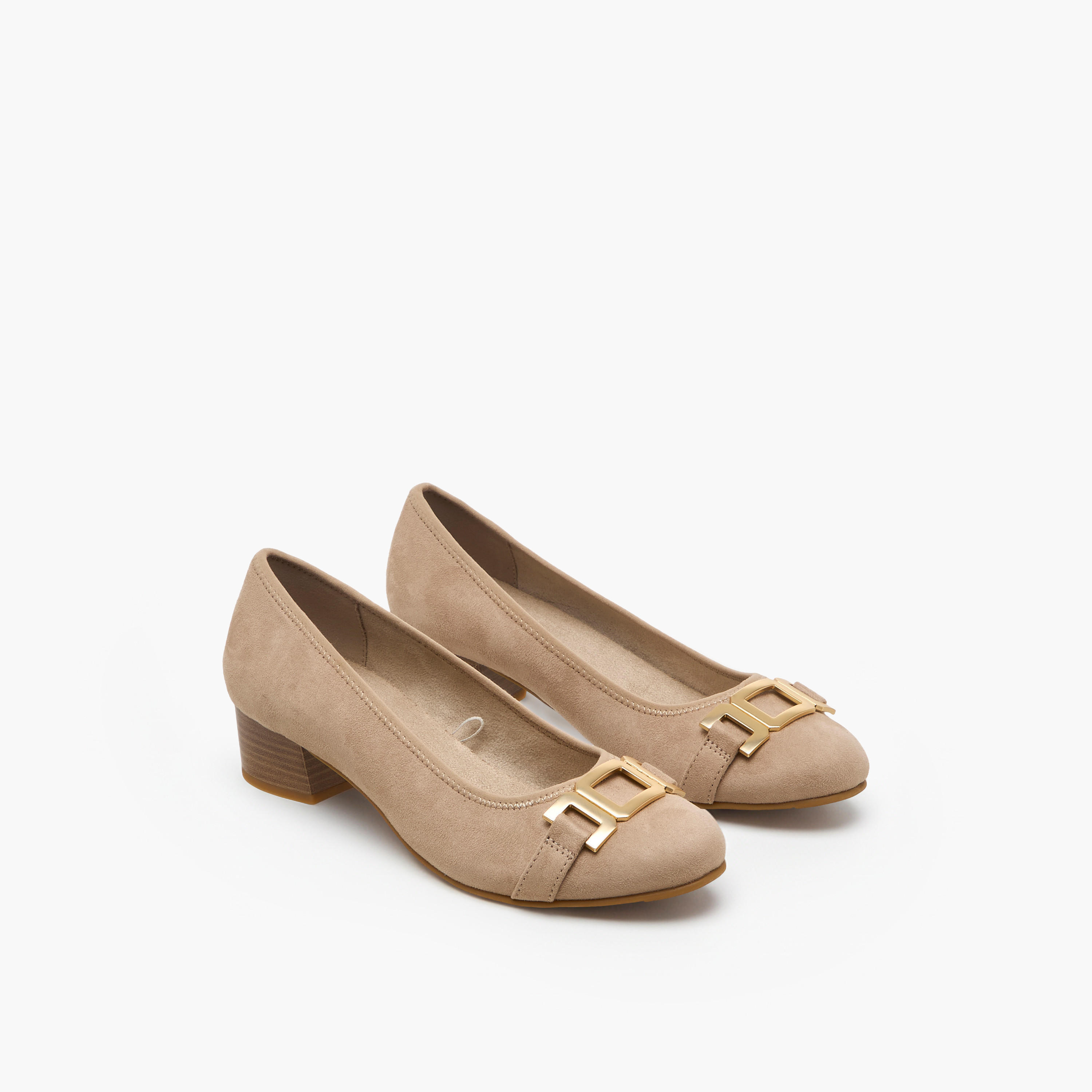 Le Confort Women Block Heel Pumps-women-shoes-heels-image-1
