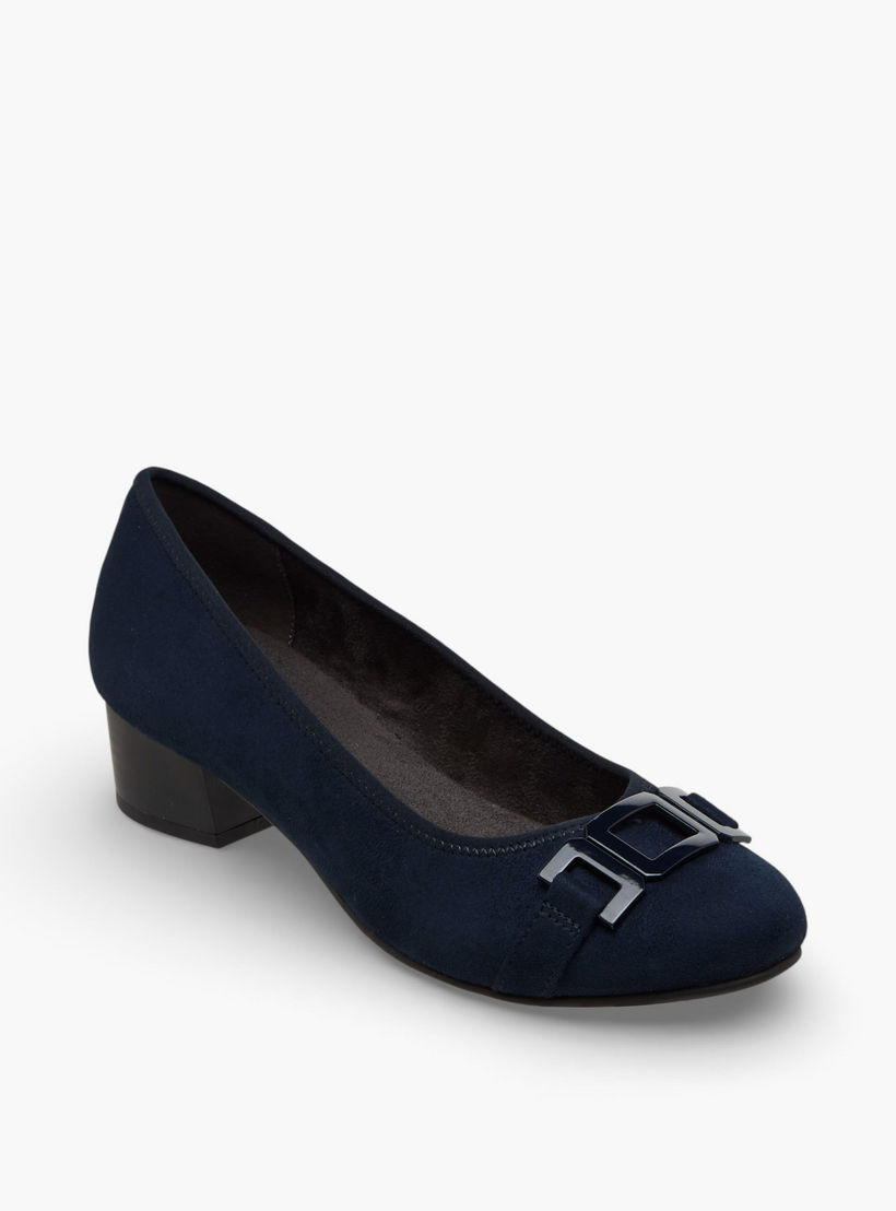 Le Confort Women Block Heel Pumps-women-shoes-heels-image-2