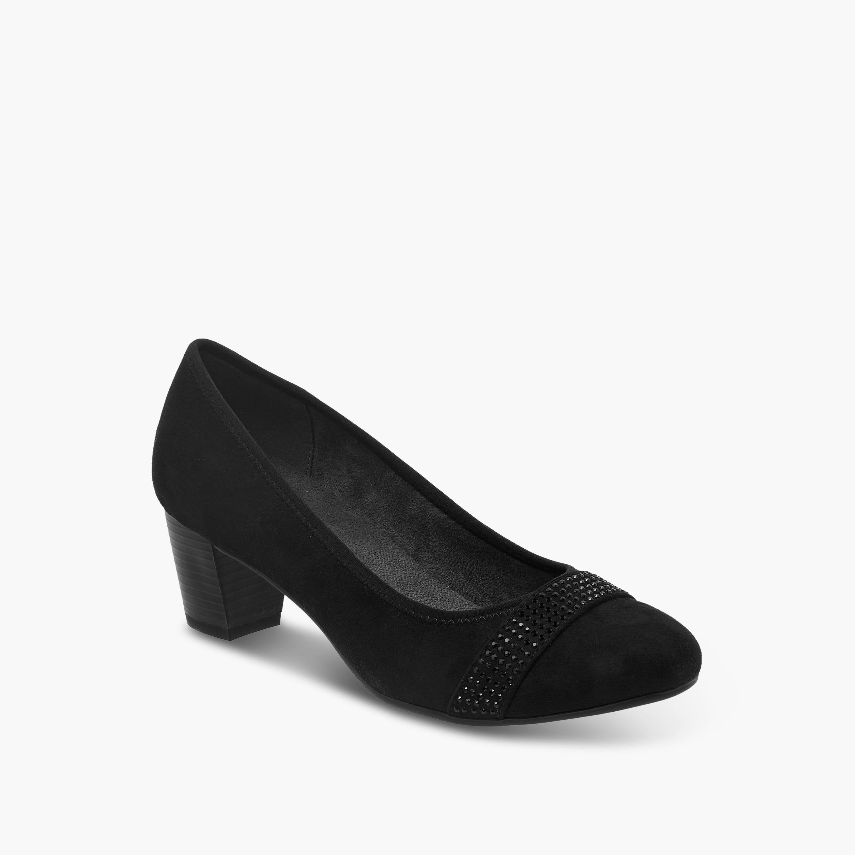 Le Confort Women Block Heel Pumps-women-shoes-heels-image-2