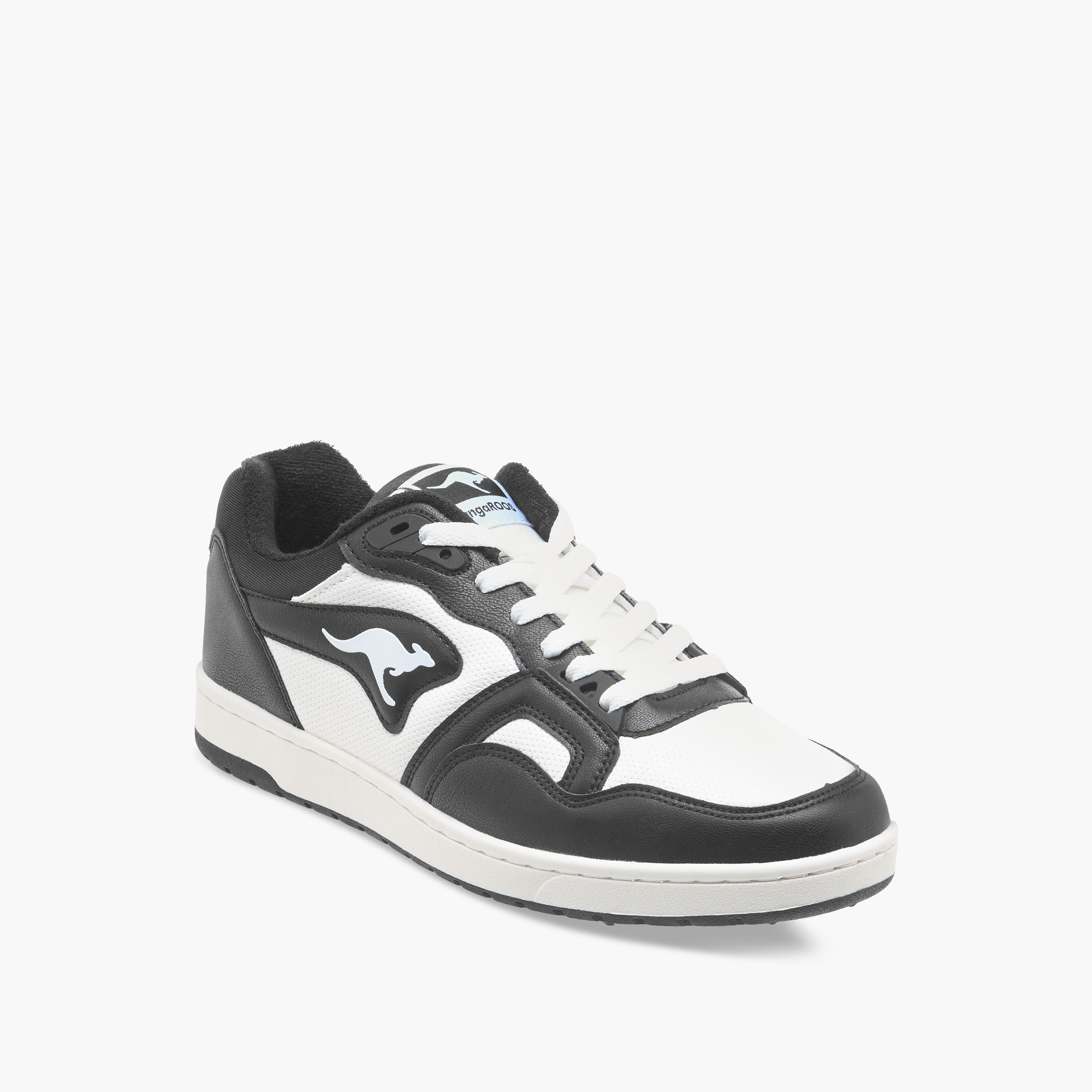 KangaROOS Women's Panelled Lace-Up Sneakers-women-shoes-sneakers-image-2