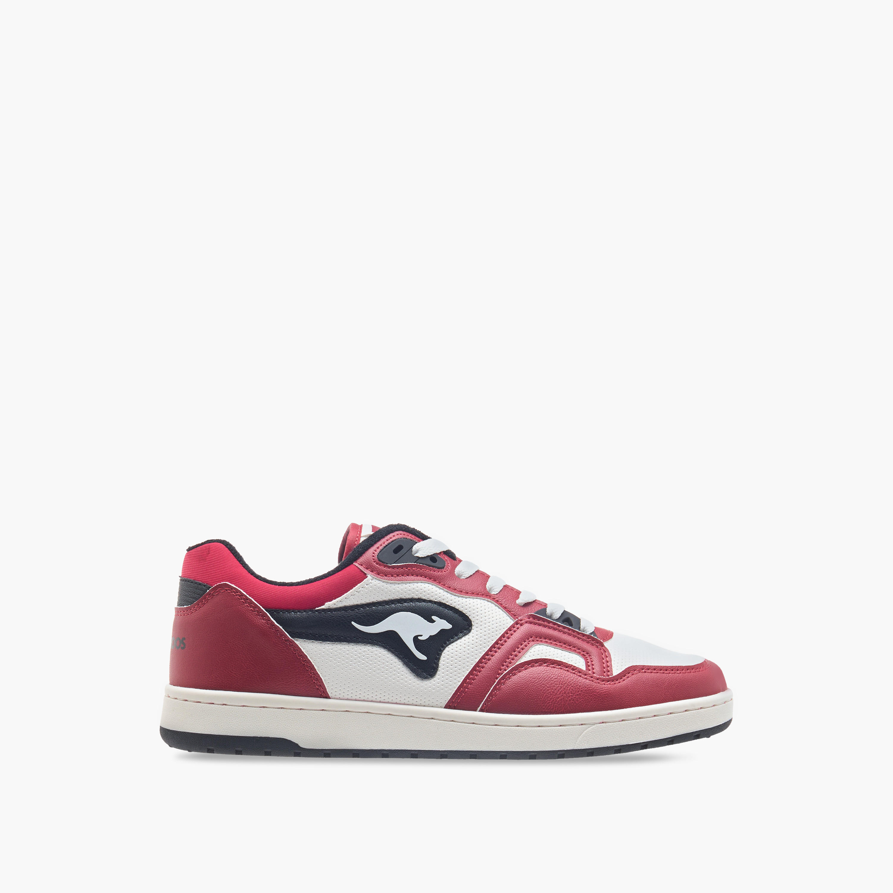 KangaROOS Women's Panelled Lace-Up Sneakers-women-shoes-sneakers-image-3
