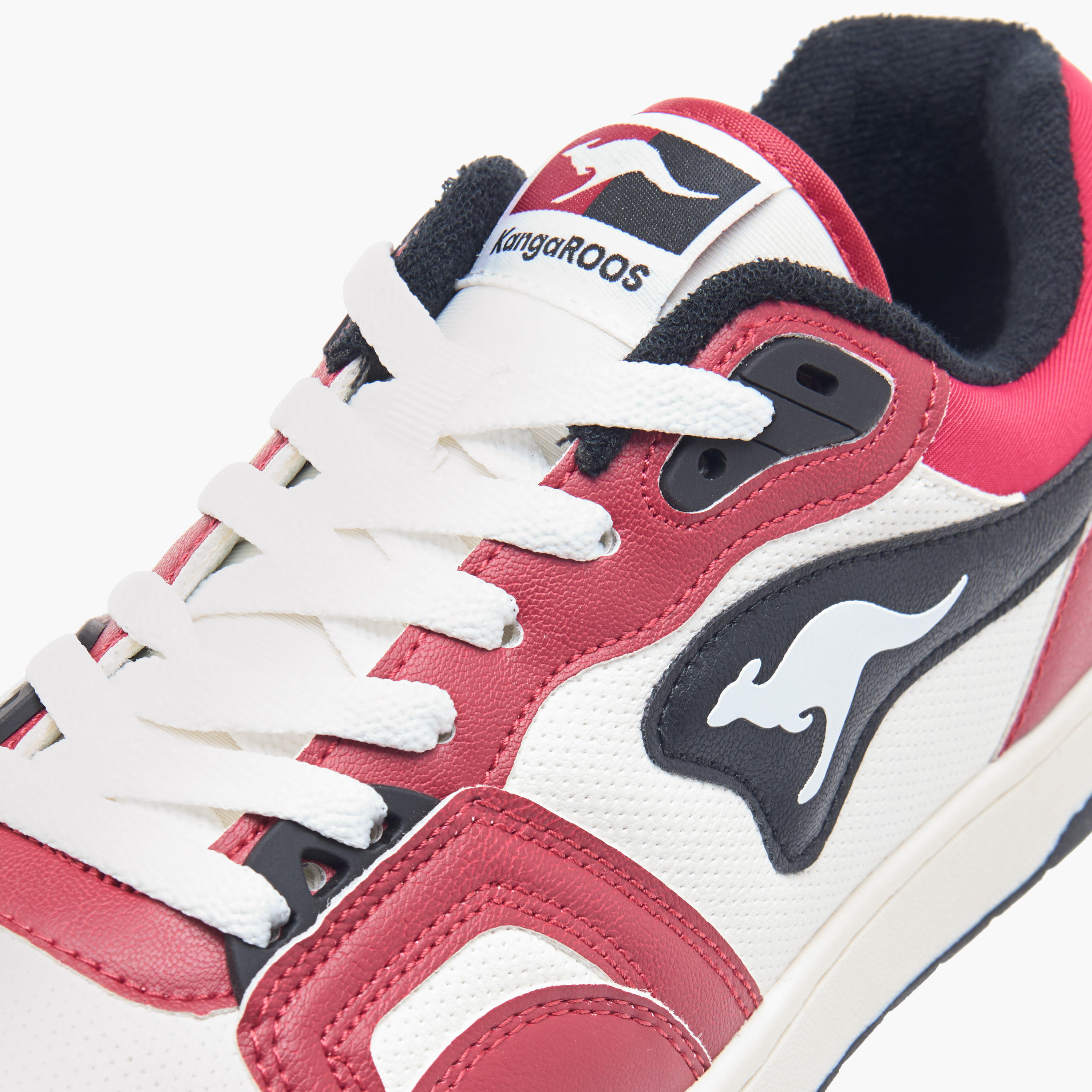 KangaROOS Women's Panelled Lace-Up Sneakers-women-shoes-sneakers-image-4
