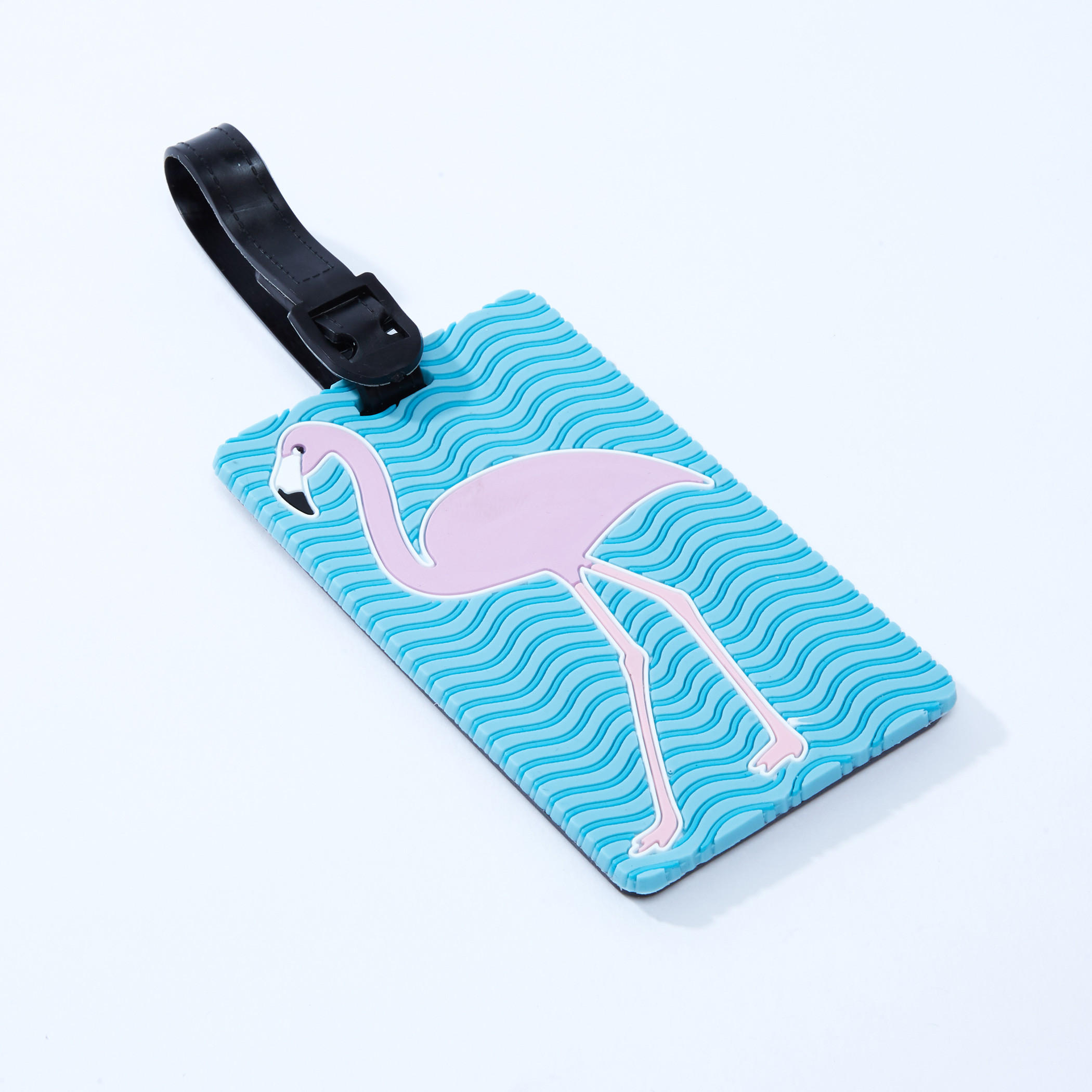 بطاقة حقائب سفر بإبزيم إغلاق وتصميم فلامنجو-women-clothingaccessories-novelties-image-1