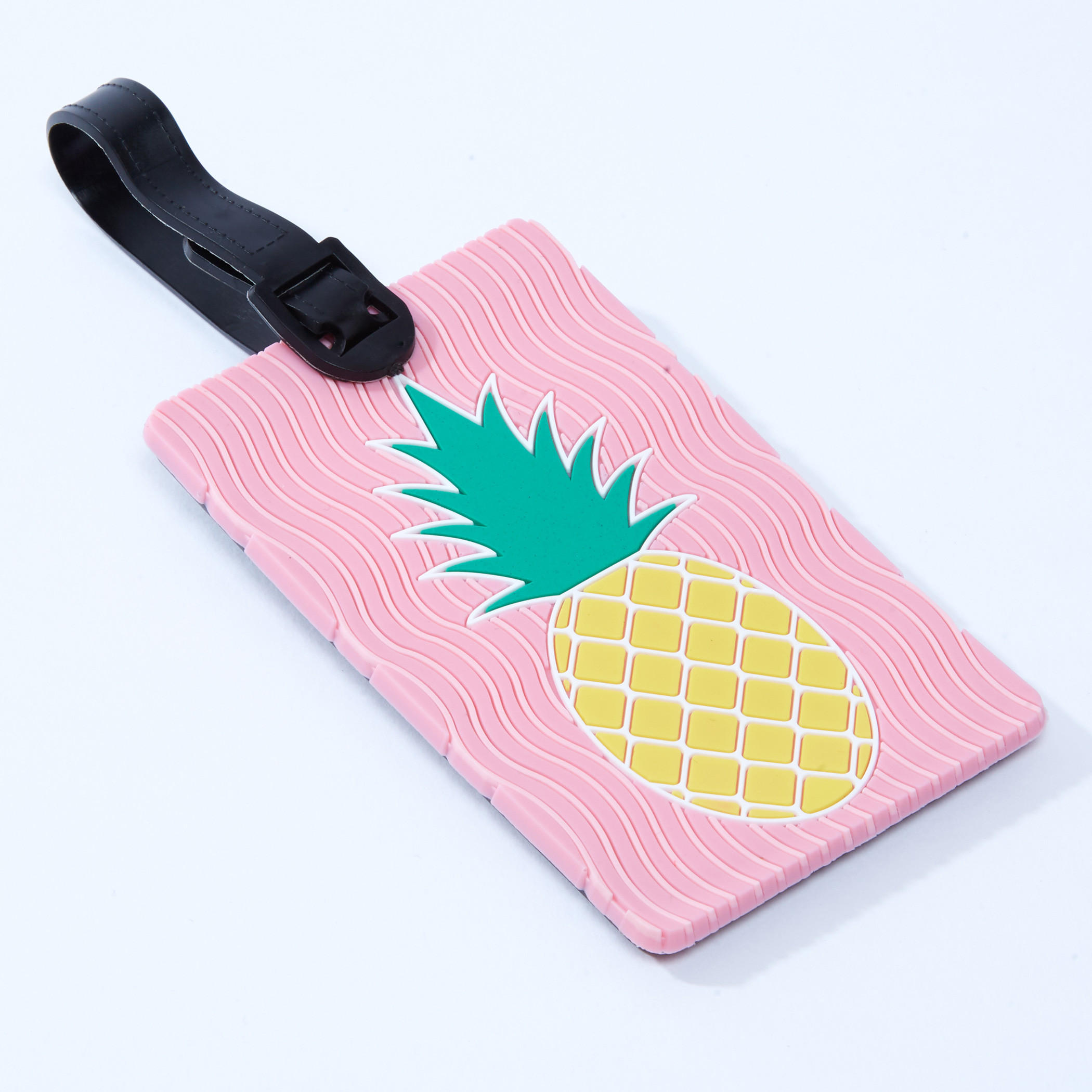 Pineapple Luggage Tag with Buckle Closure-women-clothingaccessories-novelties-image-1