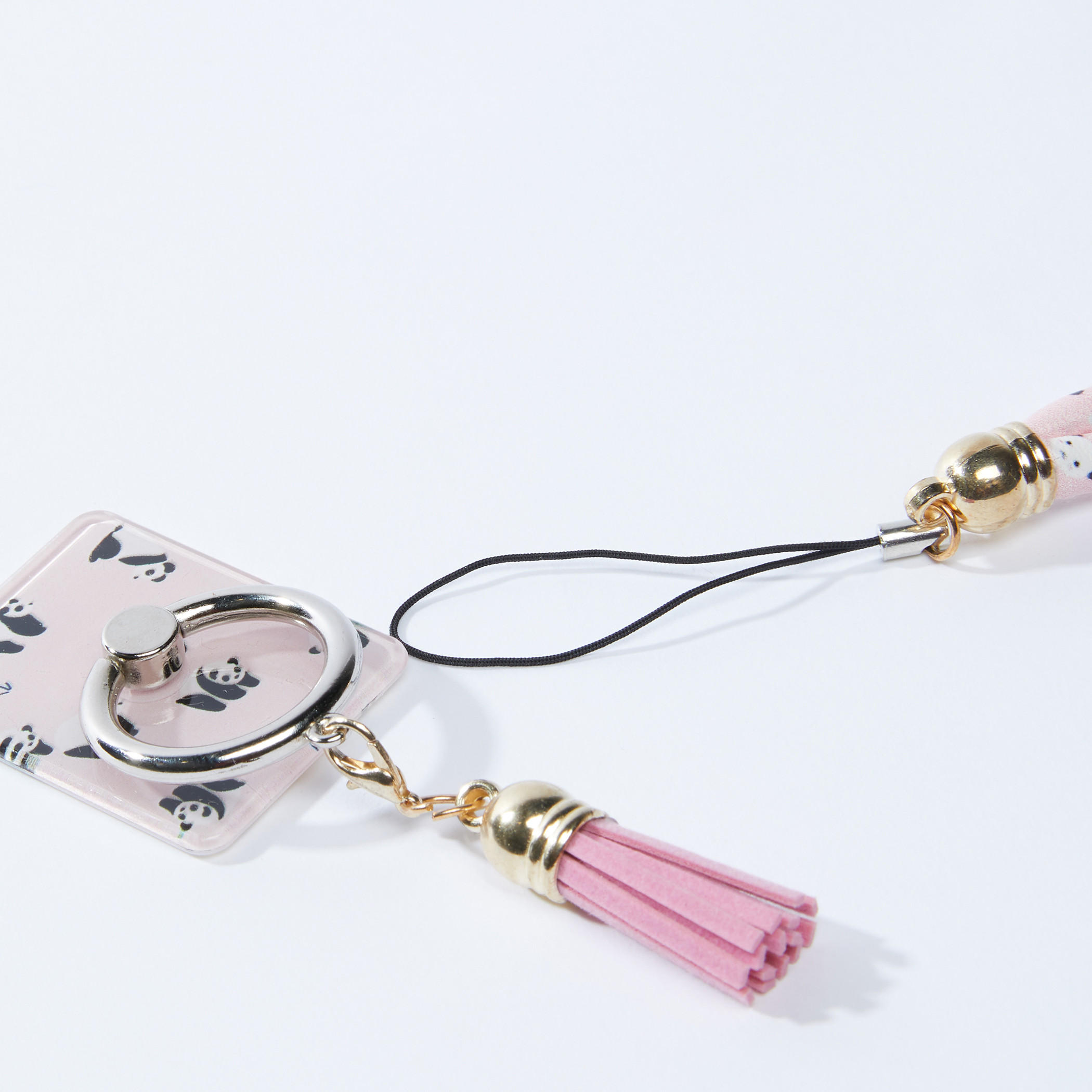 حامل هاتف محمول بشرّابات وطبعات - طقم من قطعتين-women-clothingaccessories-novelties-image-2