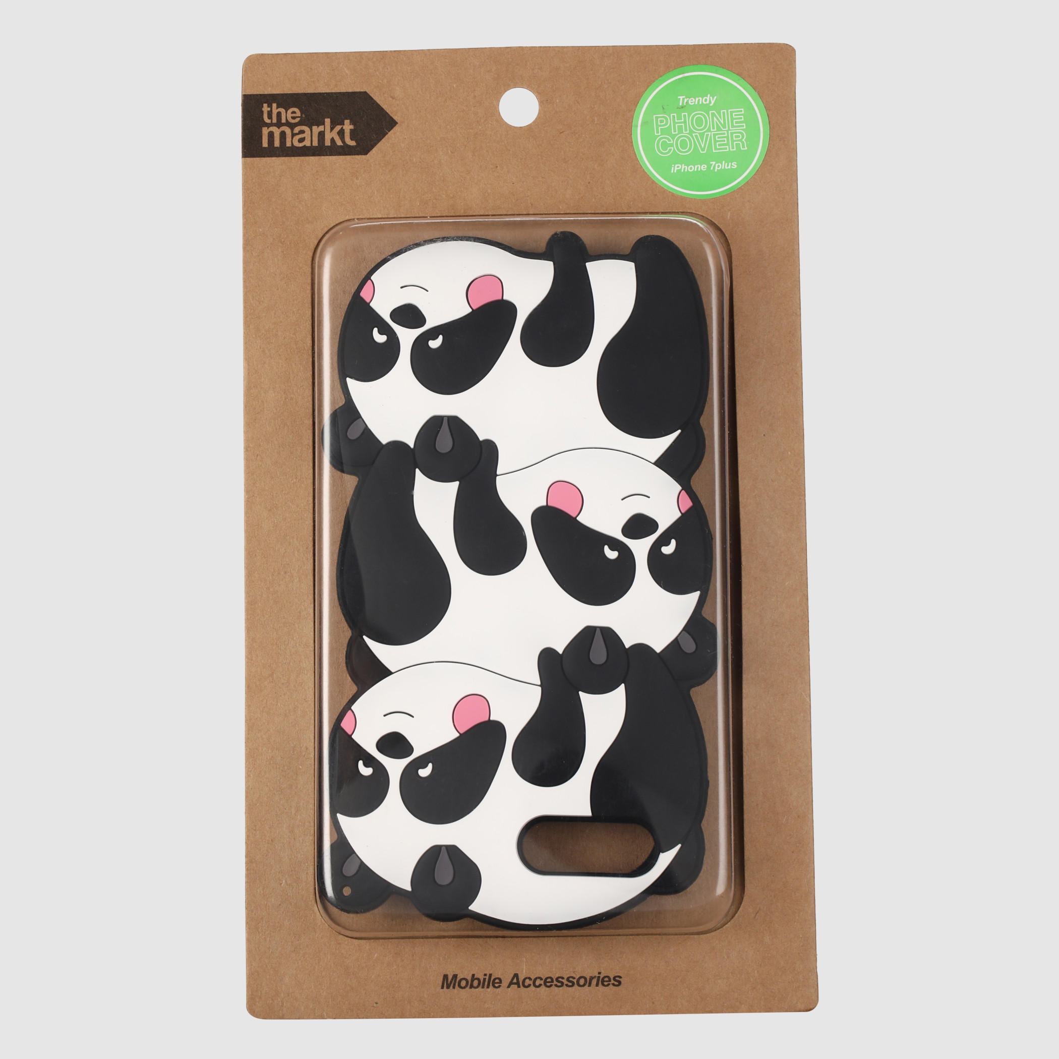 Cartoon Pandas iPhone 7 Plus Phone Case-women-clothingaccessories-novelties-image-1