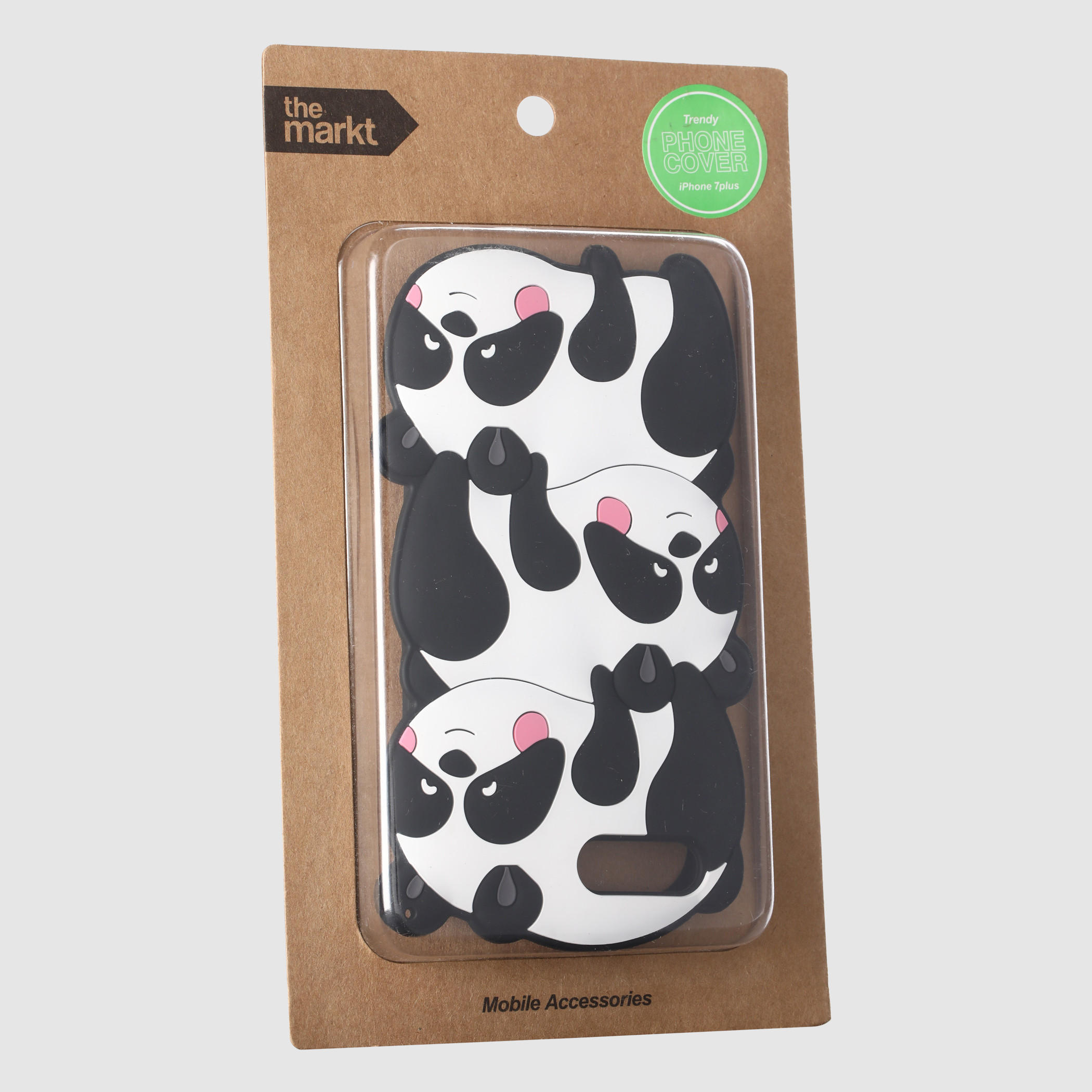 Cartoon Pandas iPhone 7 Plus Phone Case-women-clothingaccessories-novelties-image-2