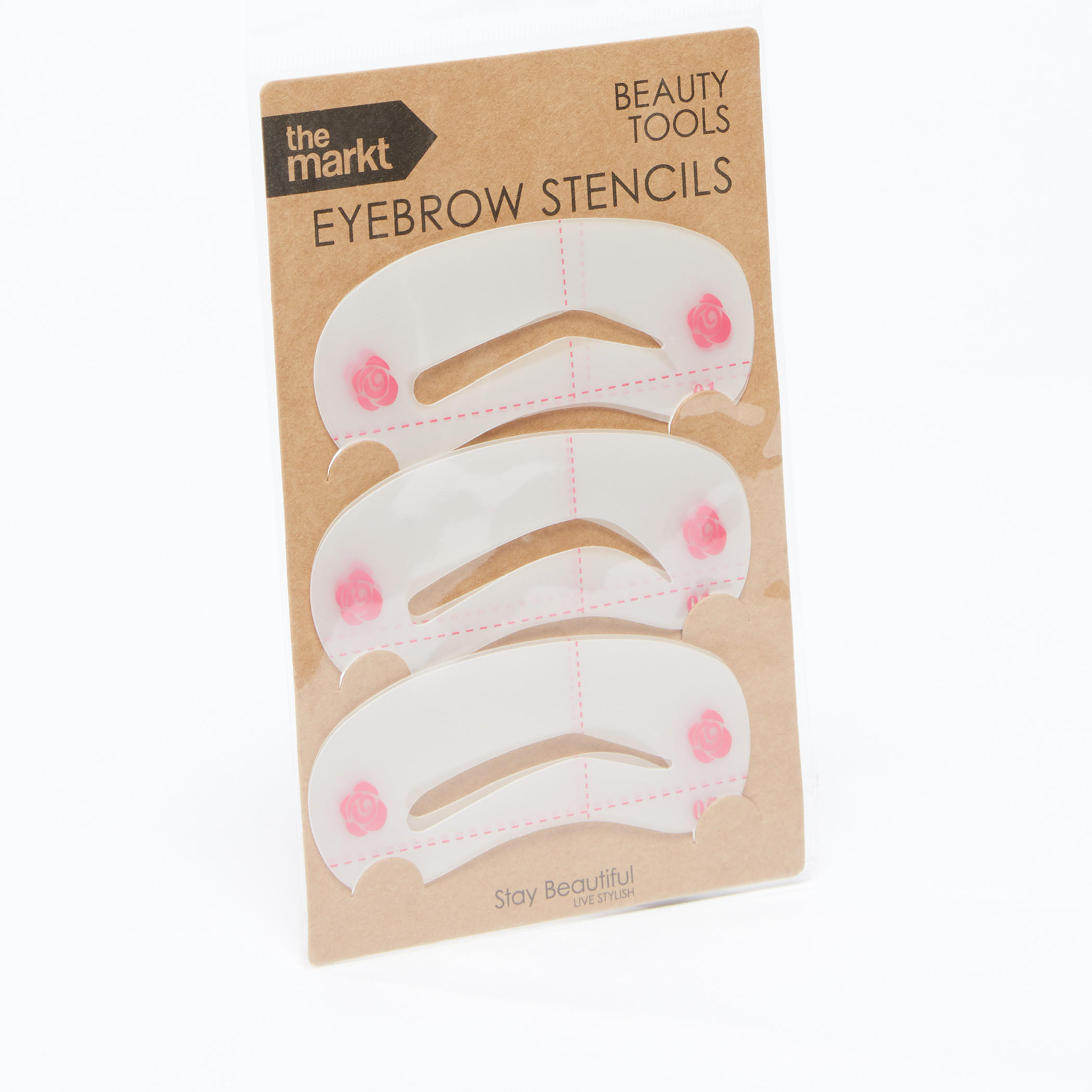 Printed Eyebrow Stencil Set-women-clothingaccessories-novelties-image-1