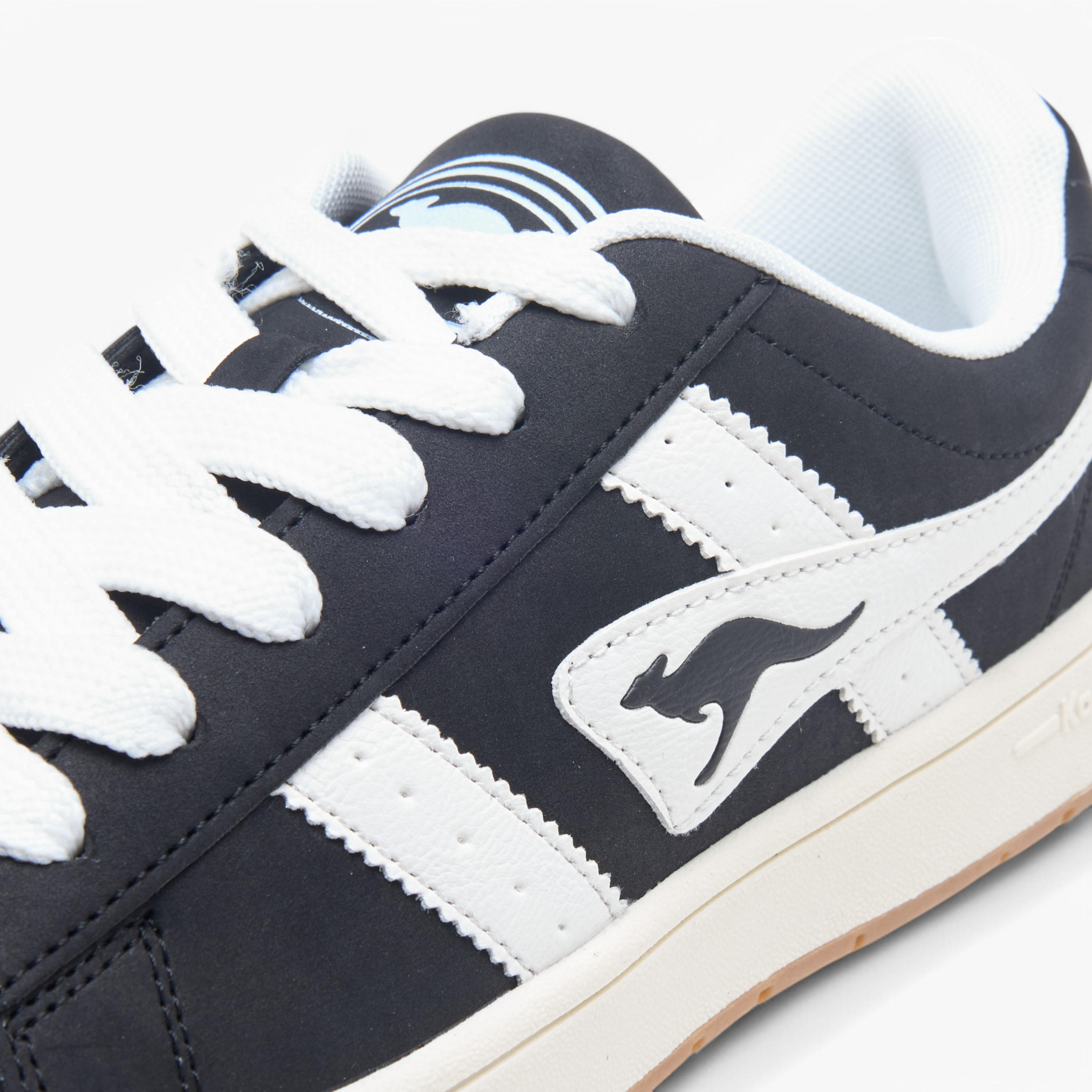 KangaROOS Unisex Logo Detail Sneakers with Lace-Up Closure-women-shoes-sneakers-image-4